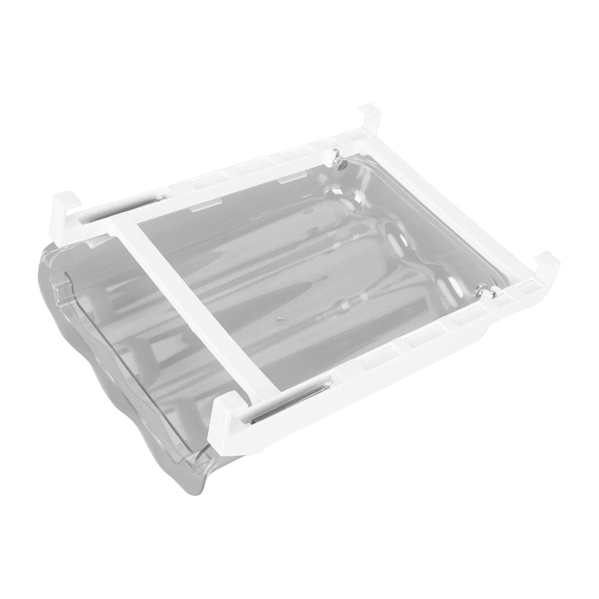 Fridge Egg Drawer Organizer Holder Large Capacity Plastic Extendable Egg Holder Drawer for Fridge Shelf Kitchen
