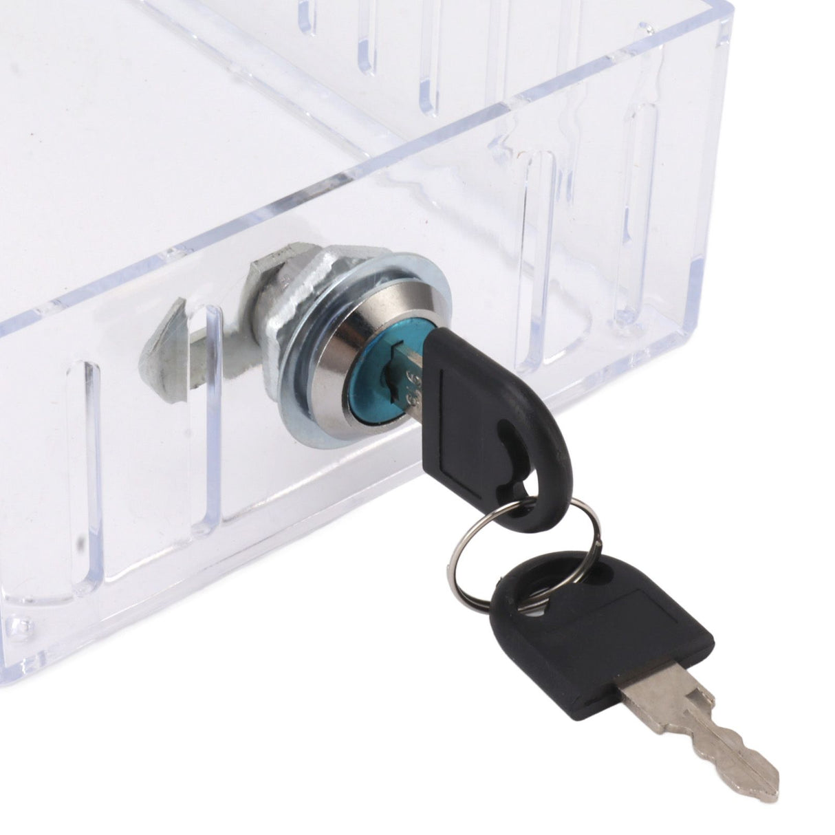 Thermostat Lock Box Large Universal Home Locking Thermostat Guard Clear Cover with Key for Thermostat On Wall