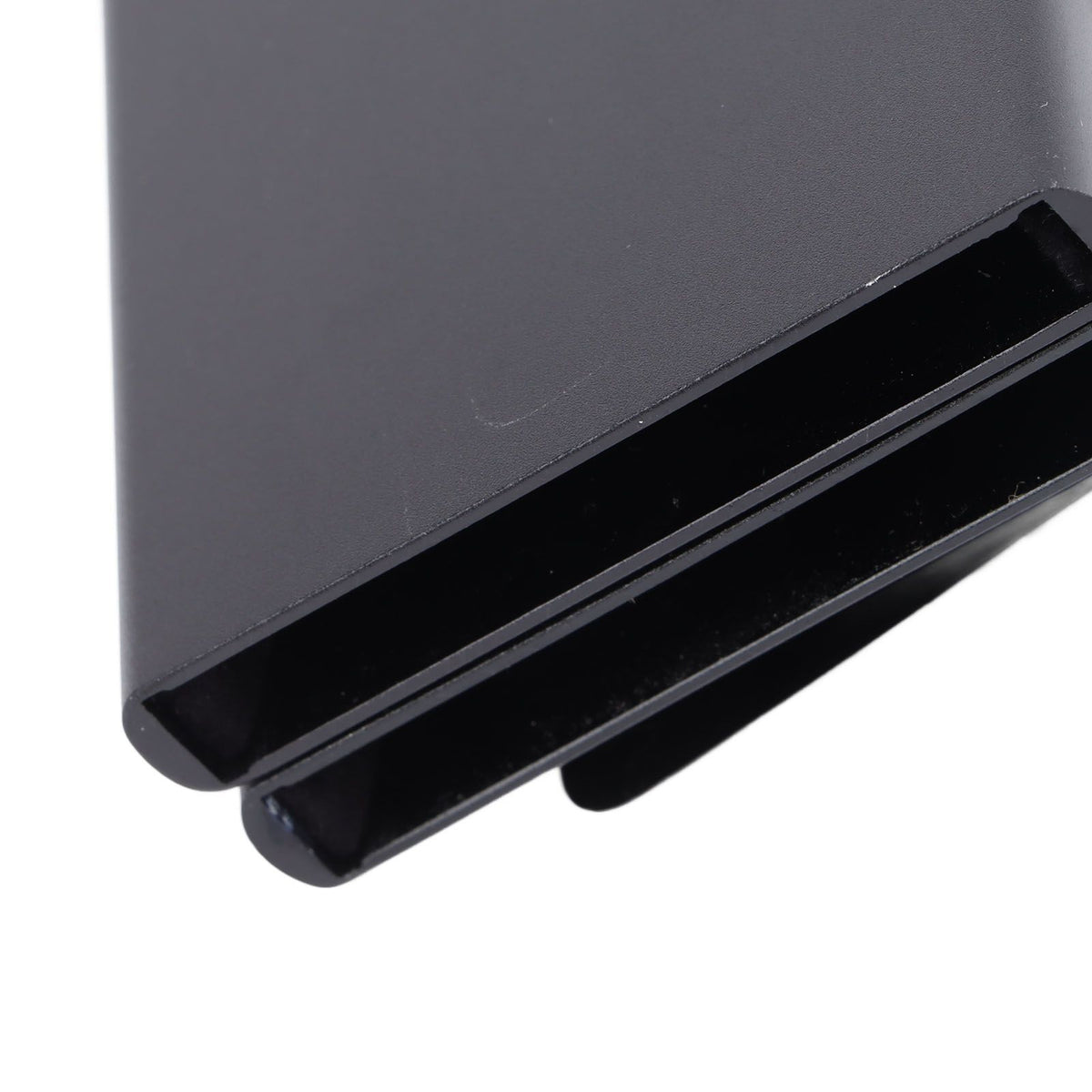 Card Holder Black Card Case RFID Blocking Aluminium Alloy PU Anti Degaussing Large Capacity Withstand Wear Card Wallet