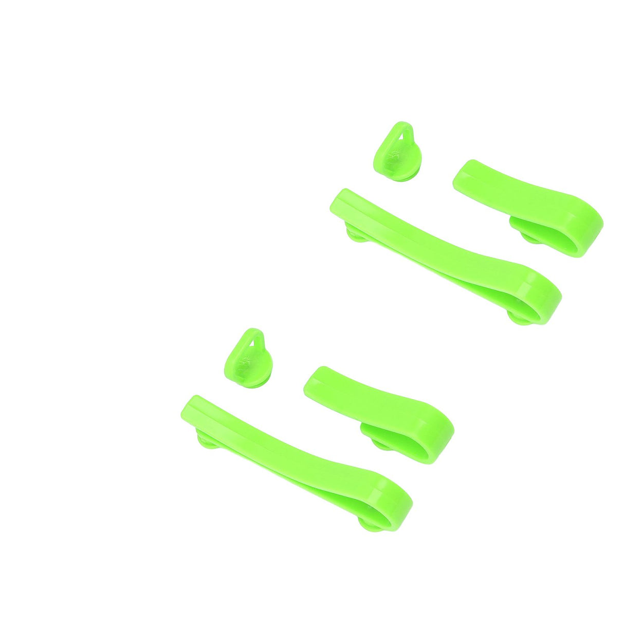 Plastic Beach Bag Hooks Accessories for Bogg Bags Insert Charm Cutie Cup Holder Connector Key Holder Green