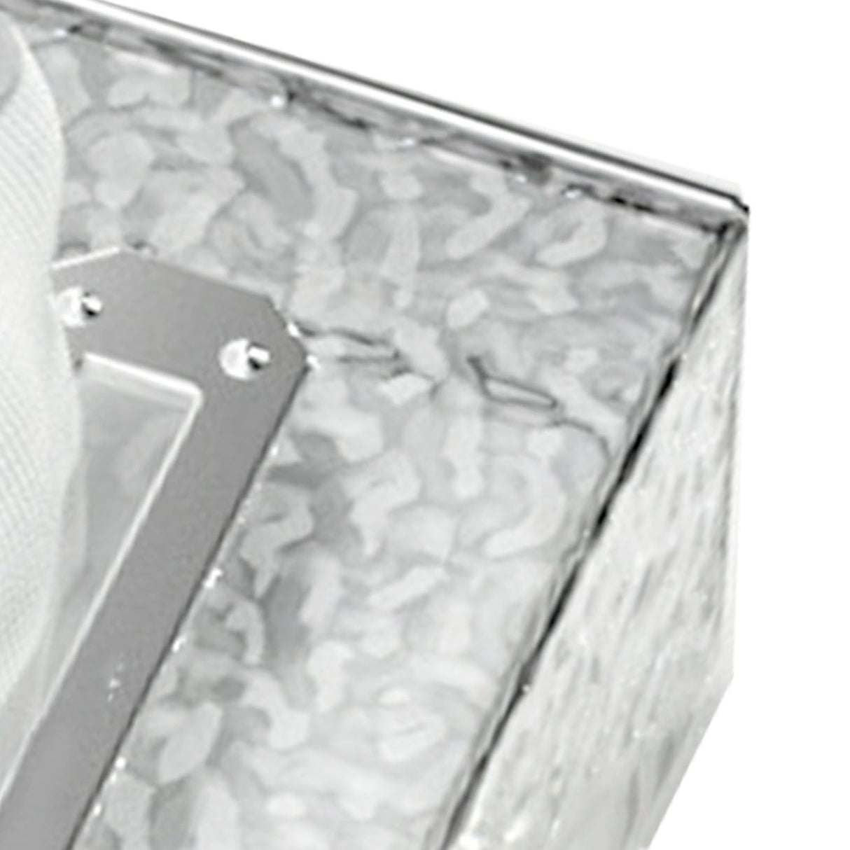 Napkin Paper Holder Box Space Saving Home Decoration Rugged Wall Mounted Tissue Box for Living Room Bedroom Transparent Silver