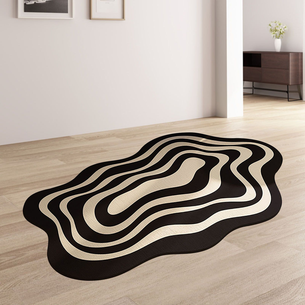 Bathroom Shaped Rug Strong Water Absorption Soft Mat Diatom Ooze Antislip Quick Dry Carpet Galaxy