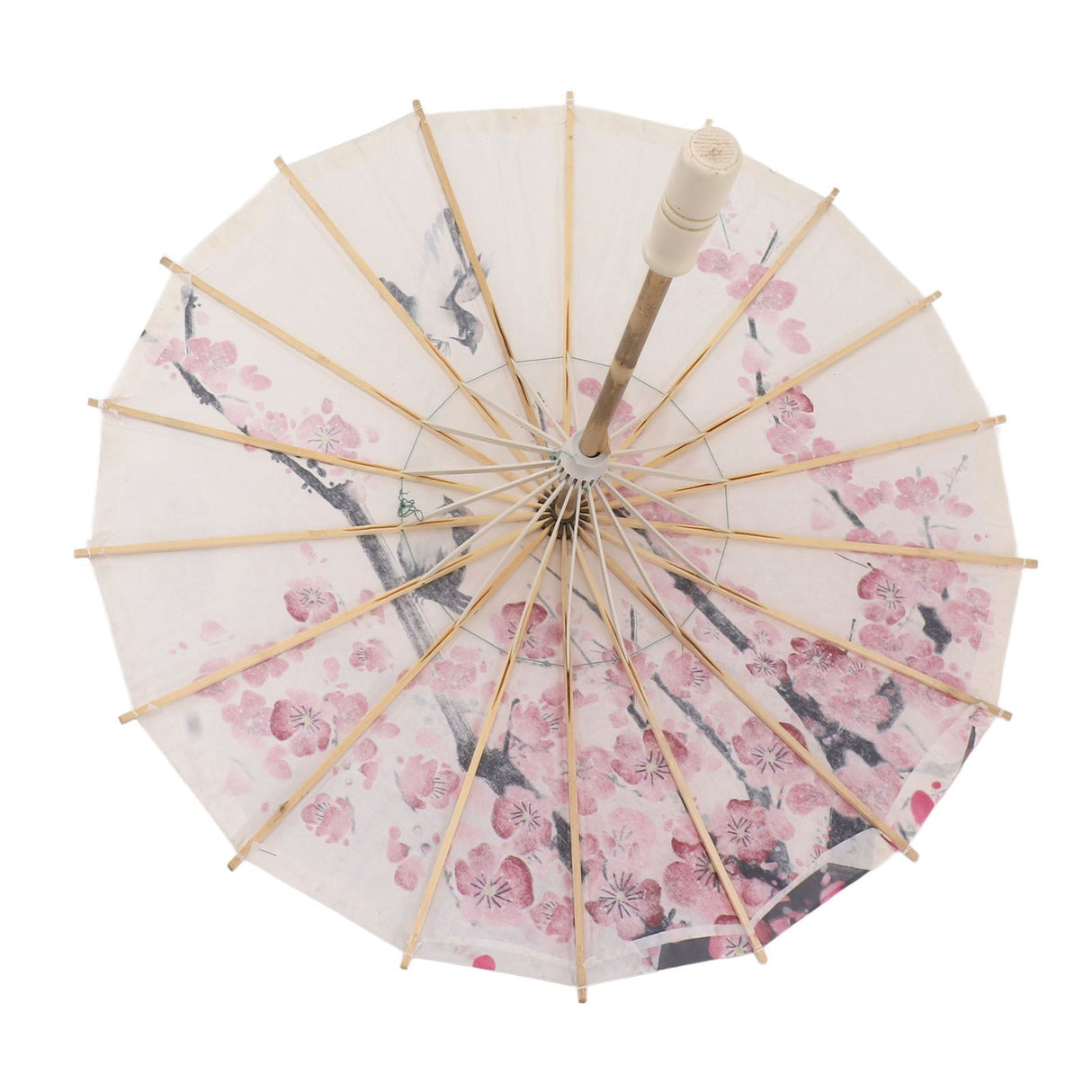 Chinese Oiled Paper Umbrella Handmade Paper Umbrella with Wood Handle for Performance Wedding Party