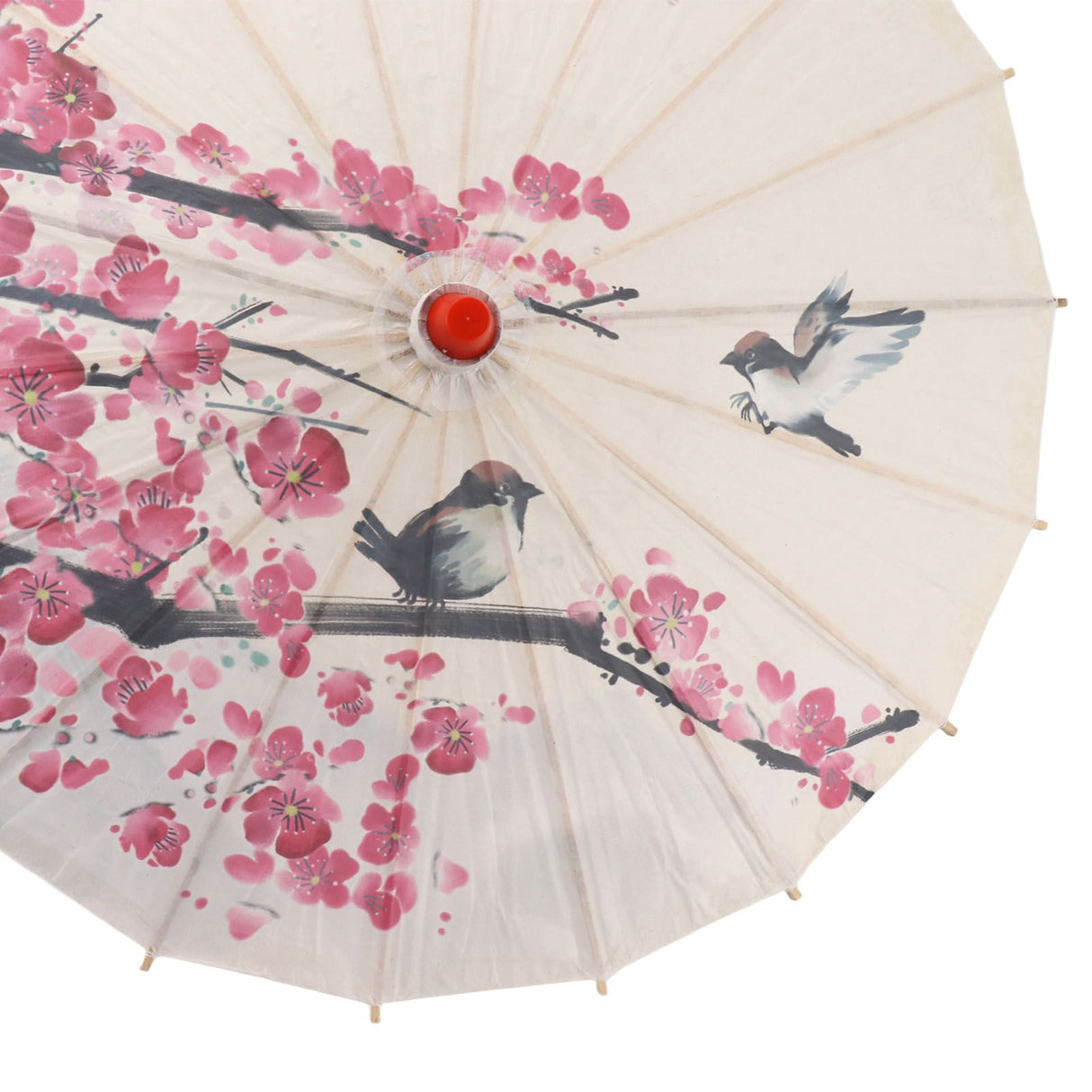 Chinese Oiled Paper Umbrella Handmade Paper Umbrella with Wood Handle for Performance Wedding Party