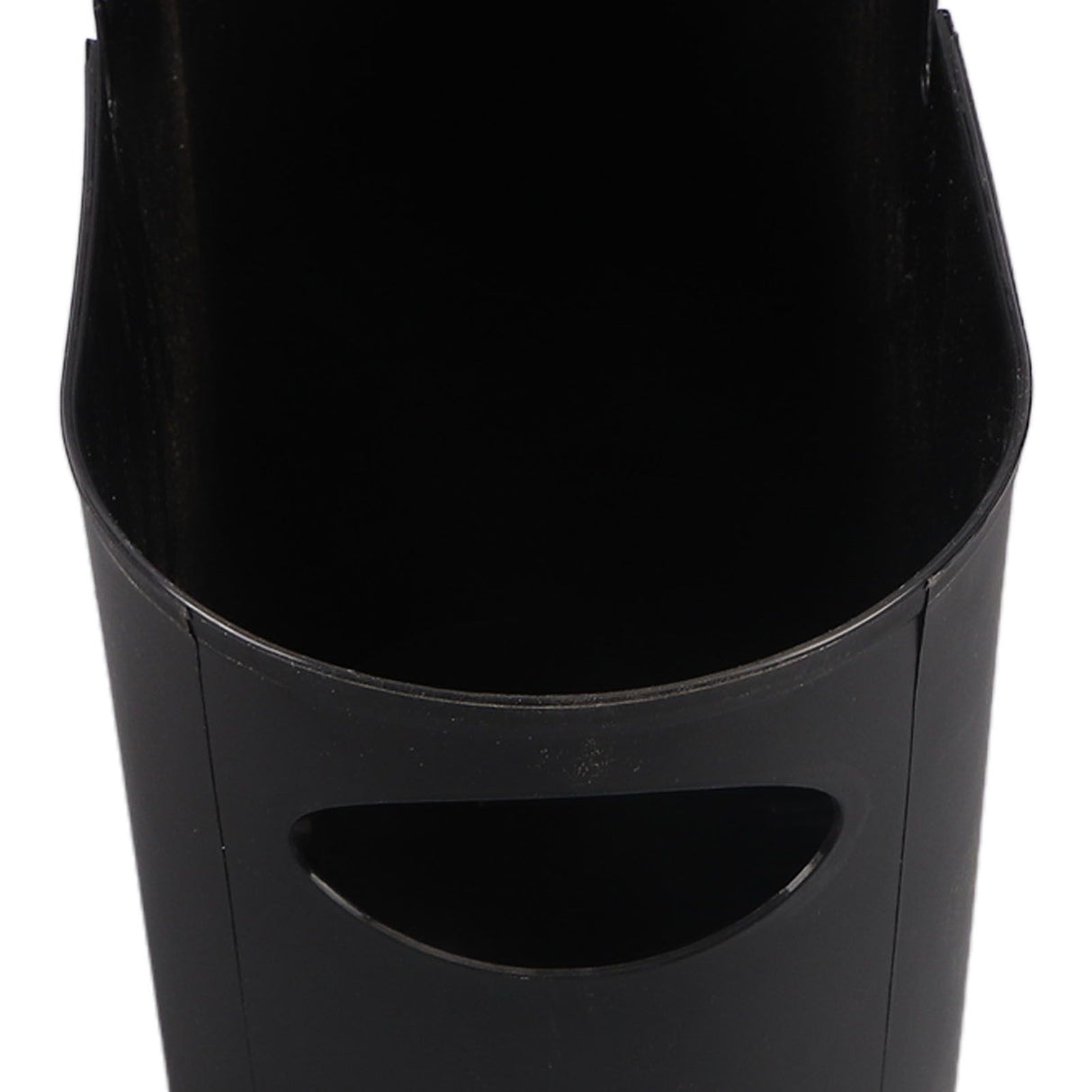 Plastic Trash Can with Press Type Lid Big White Garbage Container Bin for Bathroom Bedroom Kitchen Office
