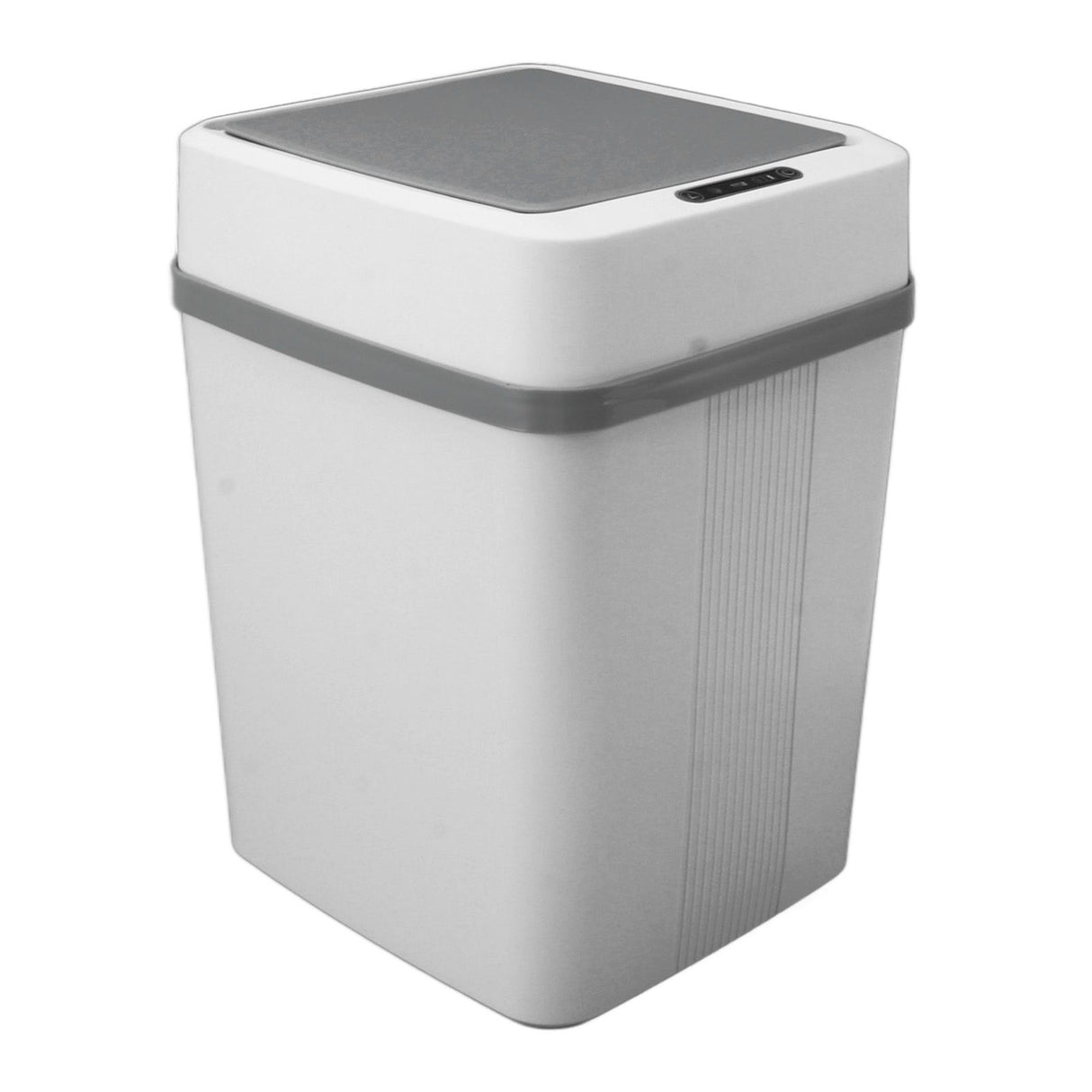 Motion Sensor Trash Can Smart Waterproof Automatic Garbage Can with Lid for Bedroom Bathroom Kitchen Office 12L