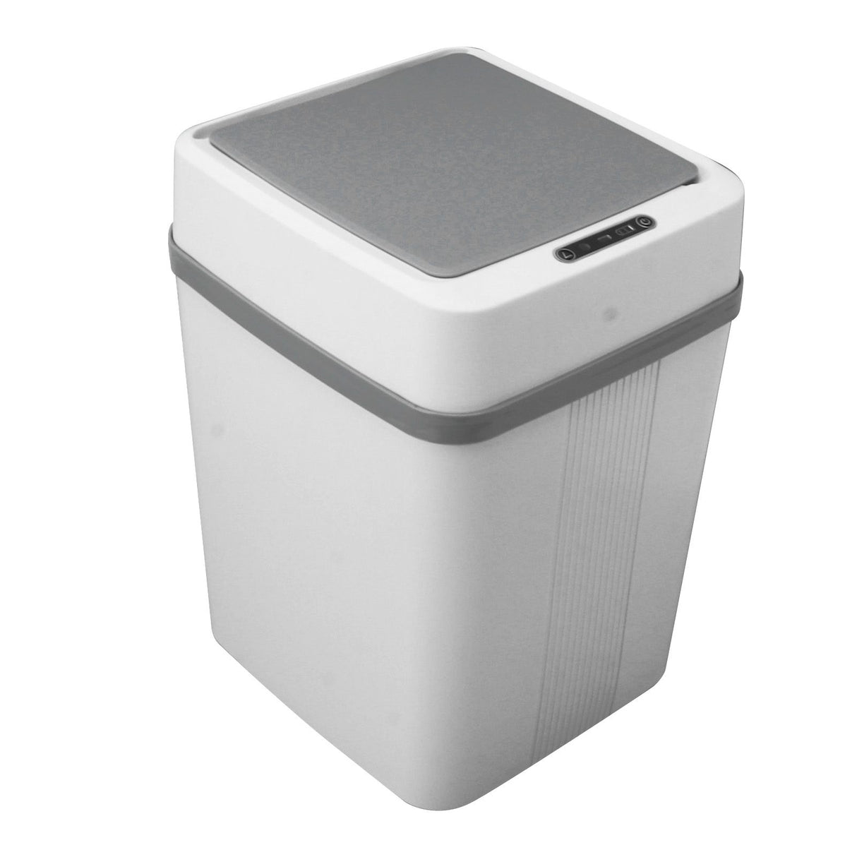Motion Sensor Trash Can Smart Waterproof Automatic Garbage Can with Lid for Bedroom Bathroom Kitchen Office 12L
