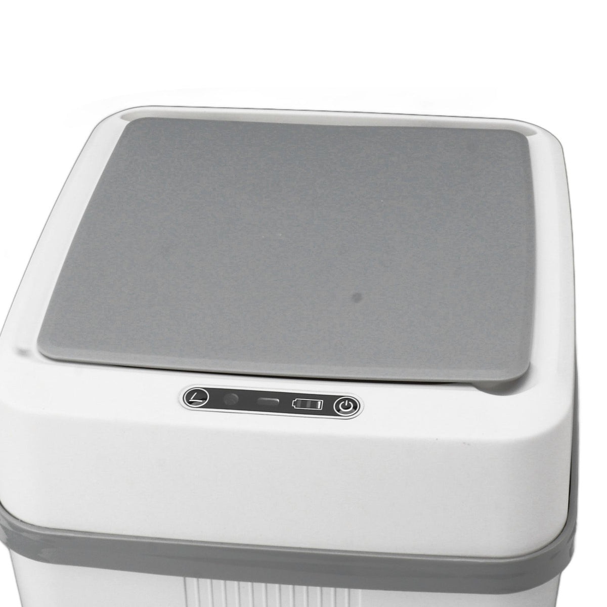 Motion Sensor Trash Can Smart Waterproof Automatic Garbage Can with Lid for Bedroom Bathroom Kitchen Office 12L