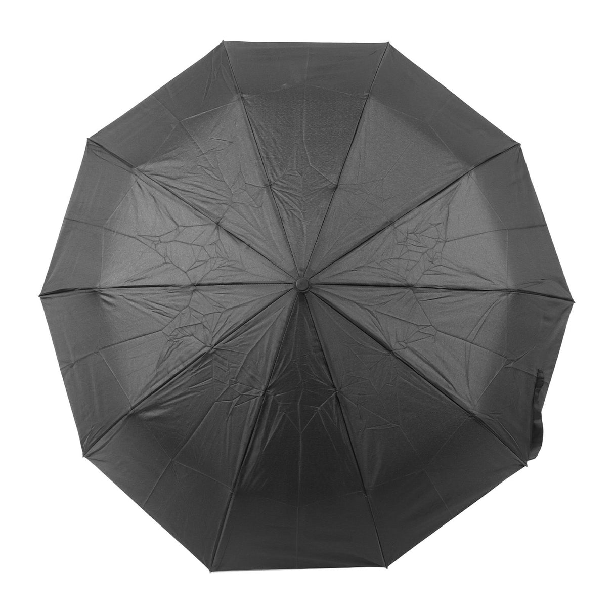 Compact Travel Umbrella Folding Auto Open Auto Close Sunshade Protection Windproof 10 Ribs Umbrella for Men and Women Black
