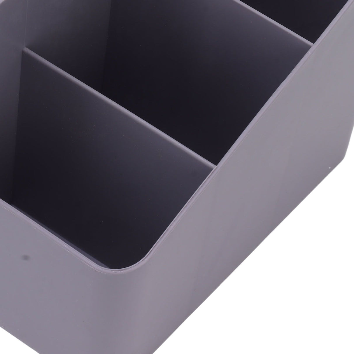 Tissue Box Organizer with Lid Plastic Exquisite Smooth Surface Tissue Desk Organizer for Home Office Purple