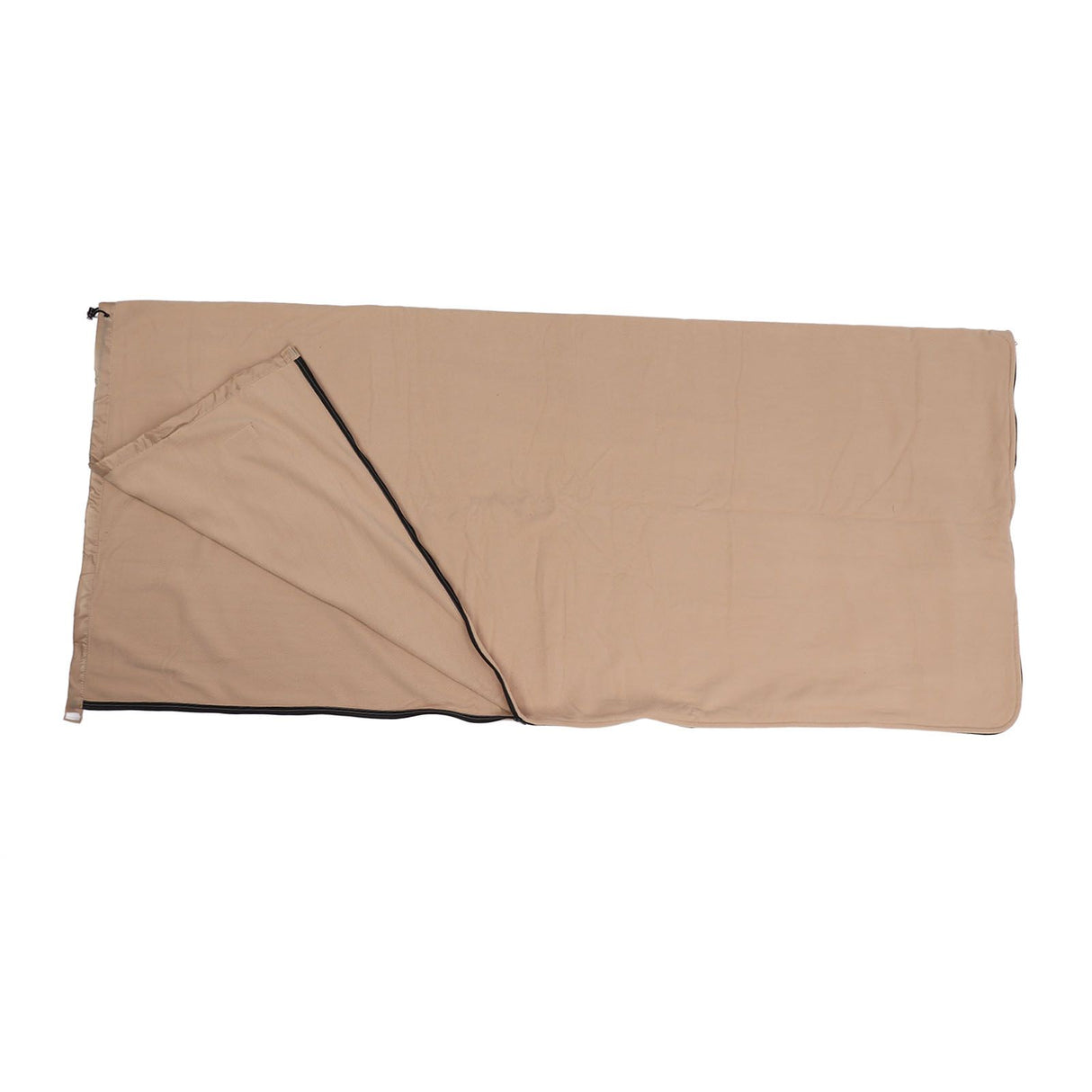 Sleeping Bag Liner Super Thick Fleece Soft Sleeping Bag Liner Blanket for Camping Travel Backpacking Earthy Yellow