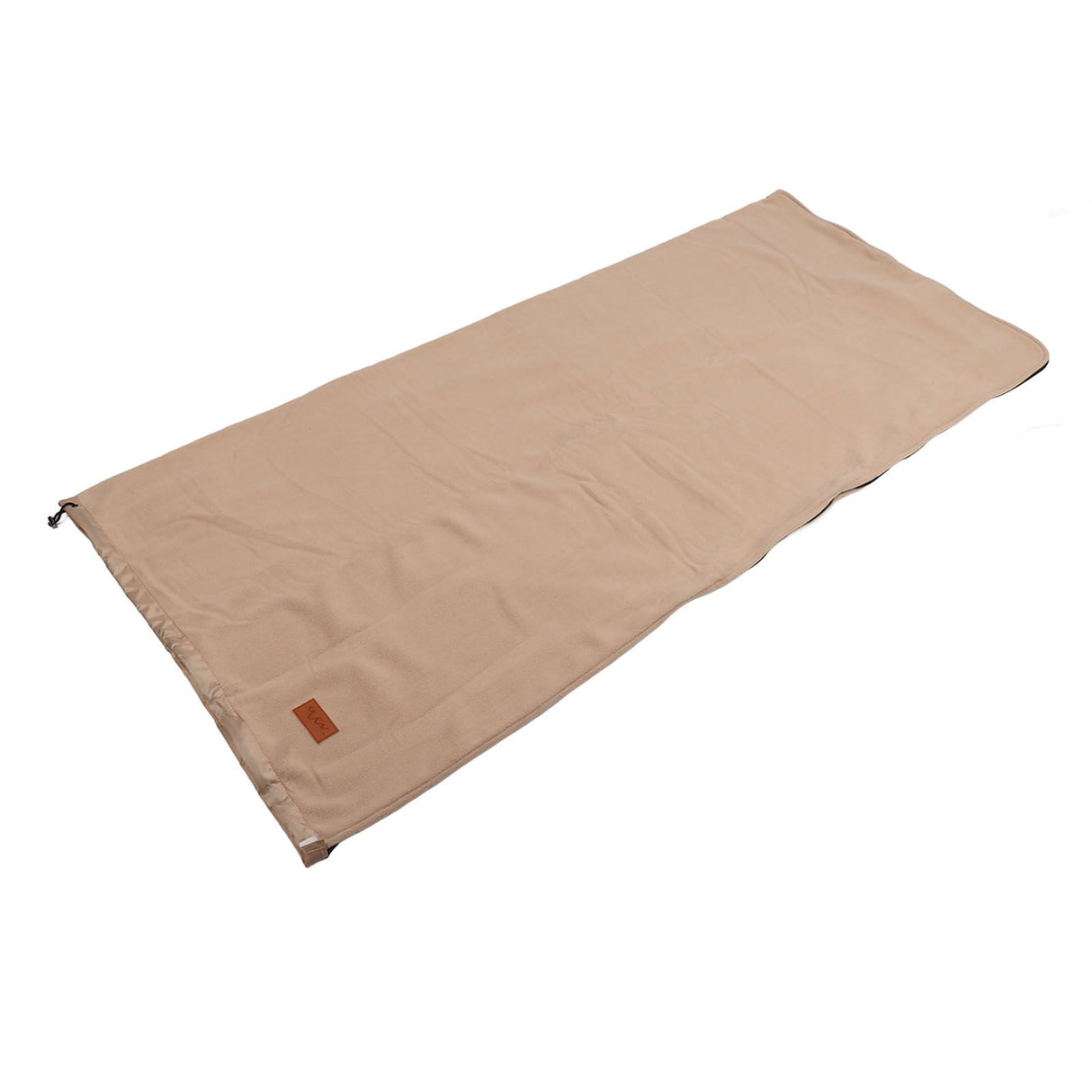 Sleeping Bag Liner Super Thick Fleece Soft Sleeping Bag Liner Blanket for Camping Travel Backpacking Earthy Yellow
