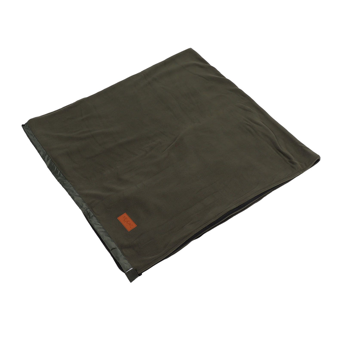 Sleeping Bag Liner Super Thick Fleece Soft Sleeping Bag Liner Blanket for Camping Travel Backpacking OD Green