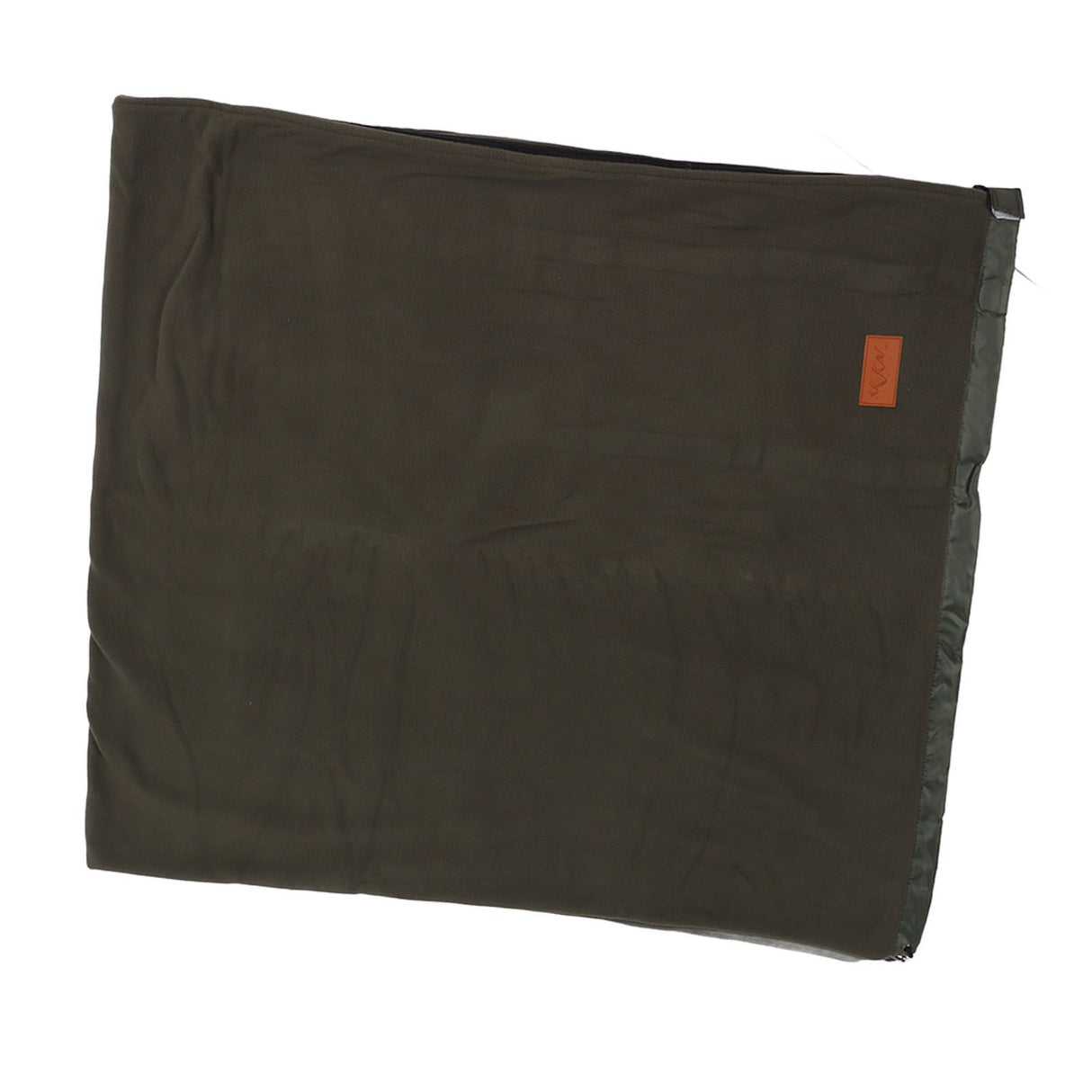 Sleeping Bag Liner Super Thick Fleece Soft Sleeping Bag Liner Blanket for Camping Travel Backpacking OD Green