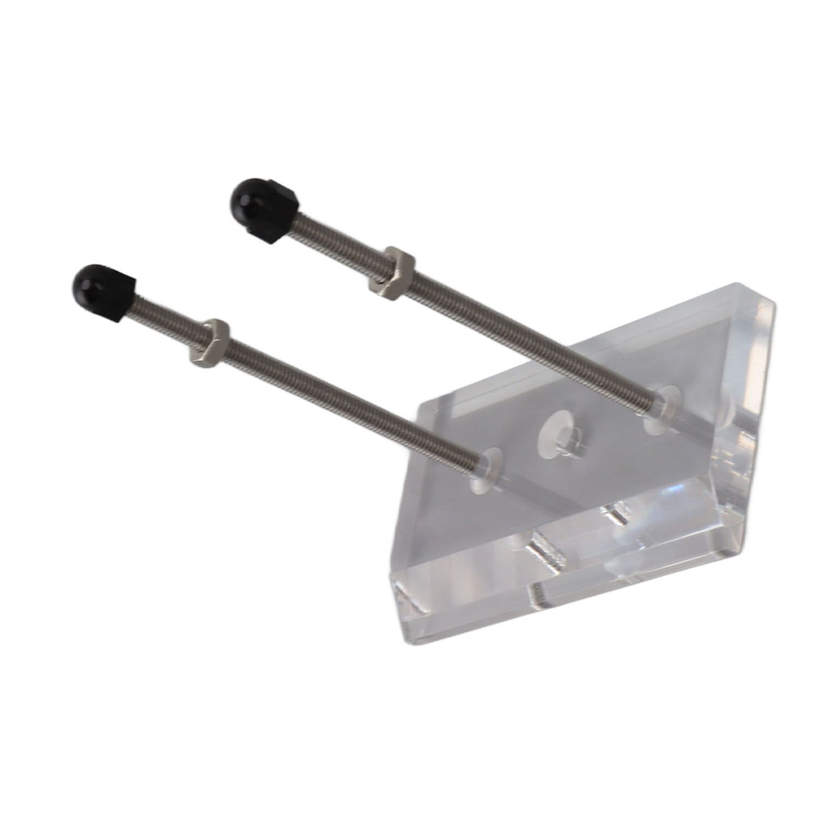 Skateboard Hanger Durable Acrylic Vertical Floating Effect High Stability Skateboard Wall Mount for Deck Display Storage Transparent