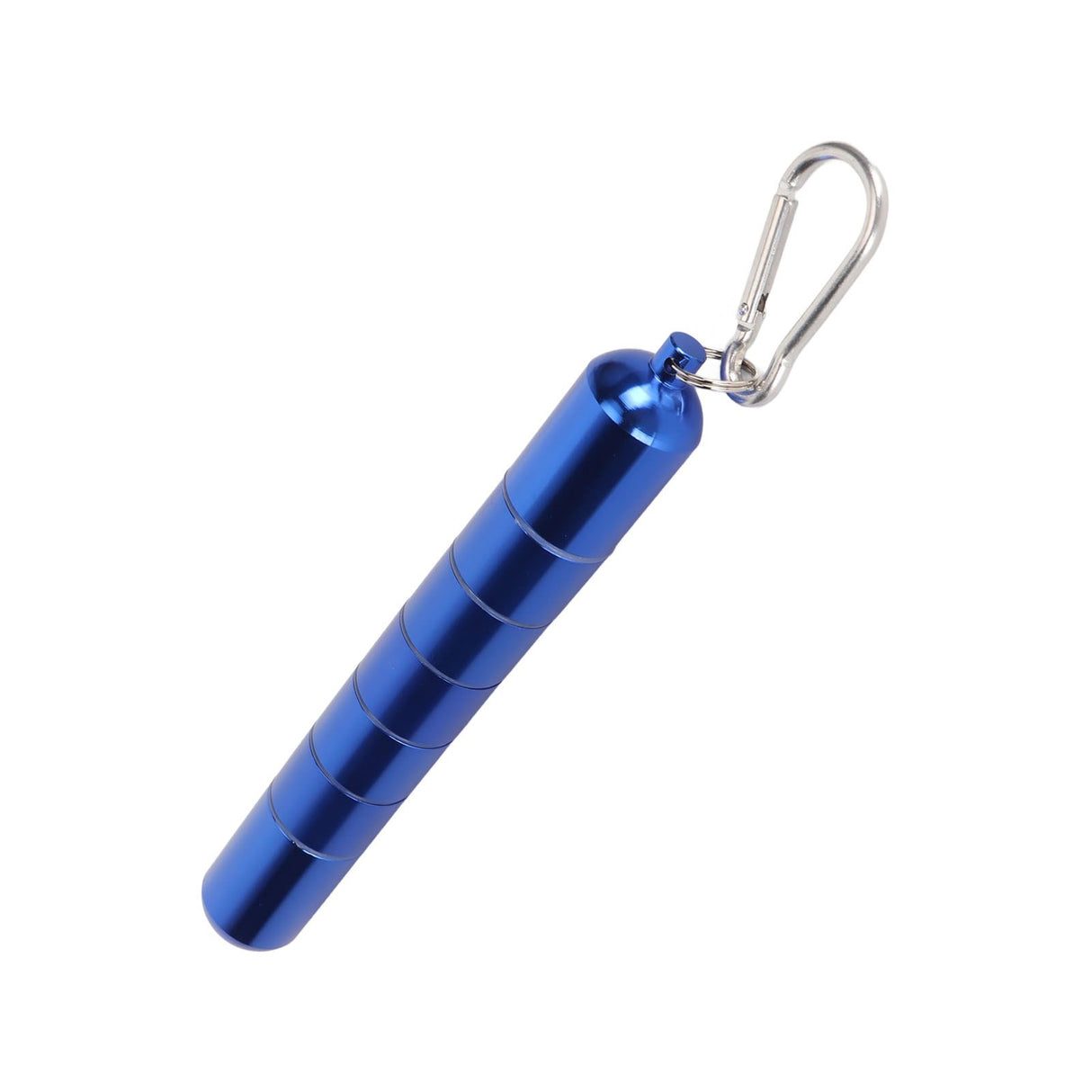 Cigar Tube Aluminum Alloy Waterproof Detachable Sealed Lightweight Cigar Case Tube for Daily Use Blue