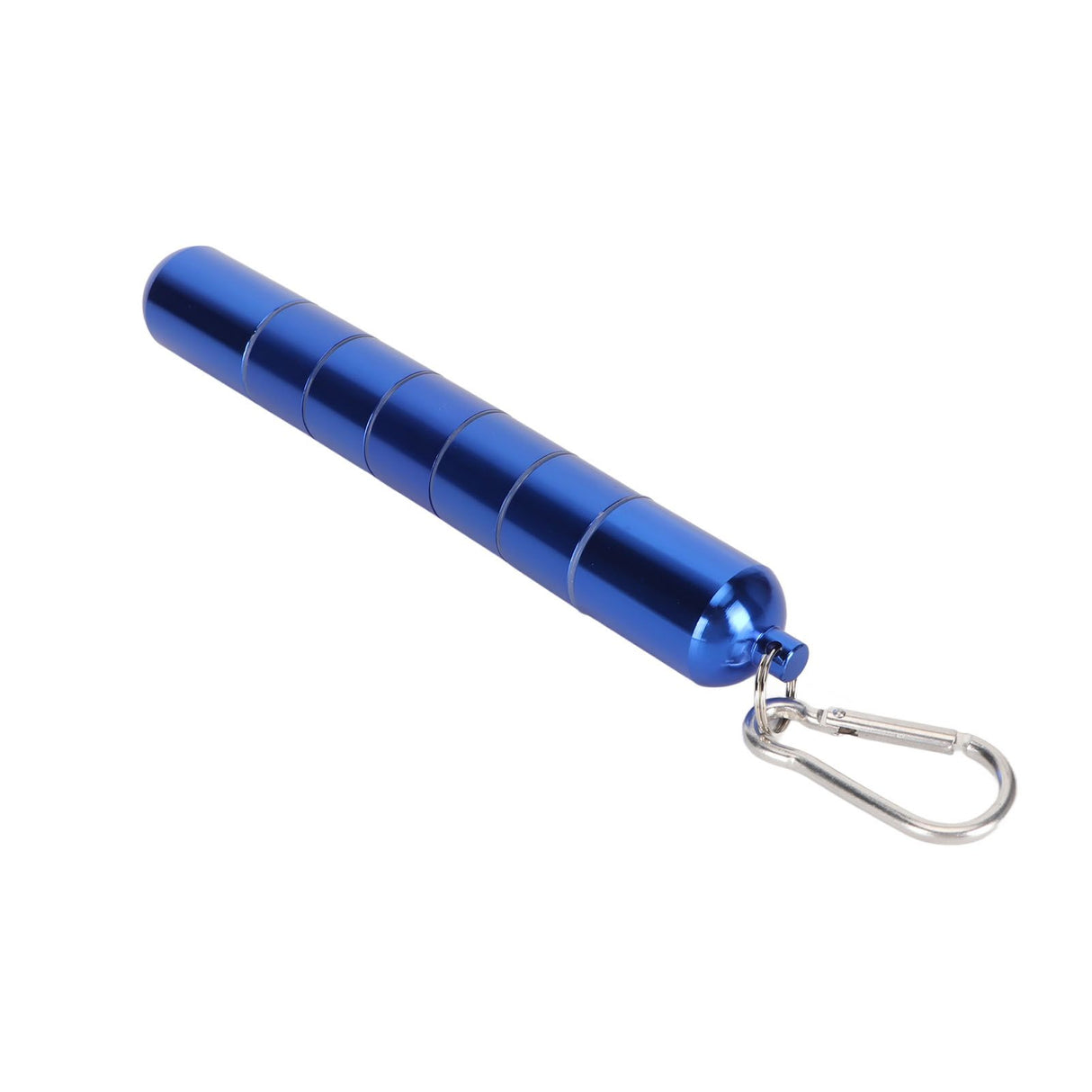 Cigar Tube Aluminum Alloy Waterproof Detachable Sealed Lightweight Cigar Case Tube for Daily Use Blue