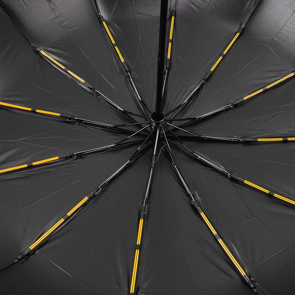 Sun Rain Umbrella 24 Rib Sun Blocking UV Protection Foldable Automatic Umbrella for Daily Travel Black