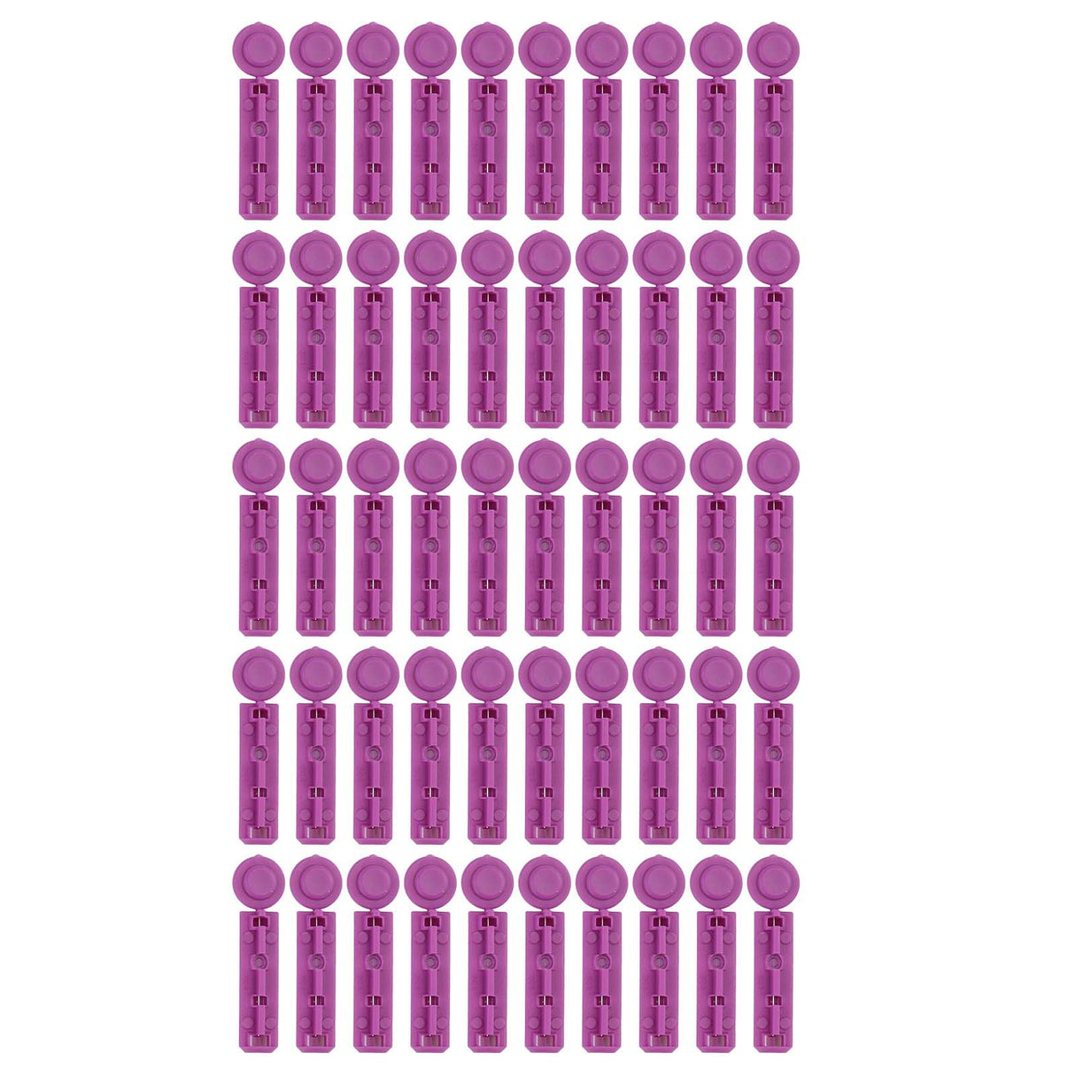 50PCS Diabetic Lancets for Blood Testing Glucose Testing Fits Most Lancing Devices Safe Single Use Blood Sugar Lancets