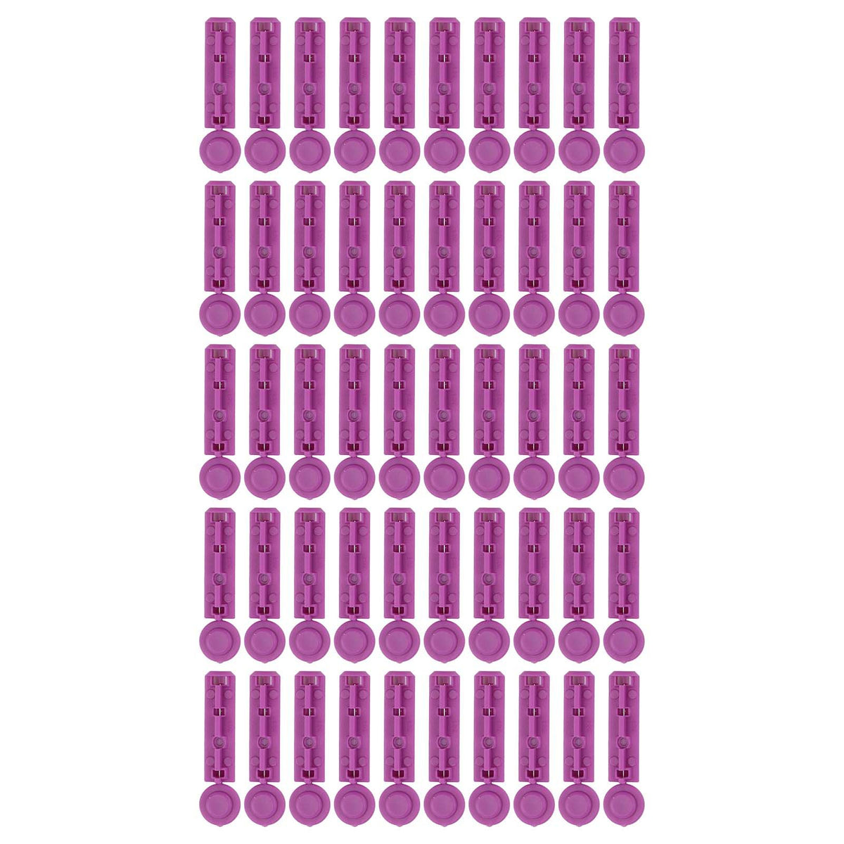 50PCS Diabetic Lancets for Blood Testing Glucose Testing Fits Most Lancing Devices Safe Single Use Blood Sugar Lancets