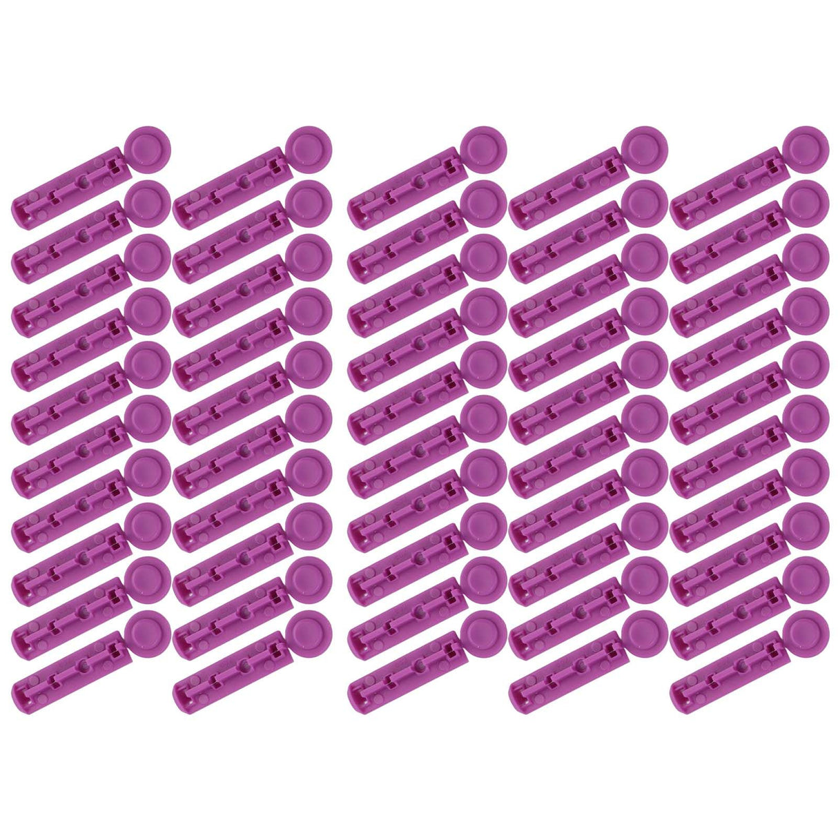 50PCS Diabetic Lancets for Blood Testing Glucose Testing Fits Most Lancing Devices Safe Single Use Blood Sugar Lancets