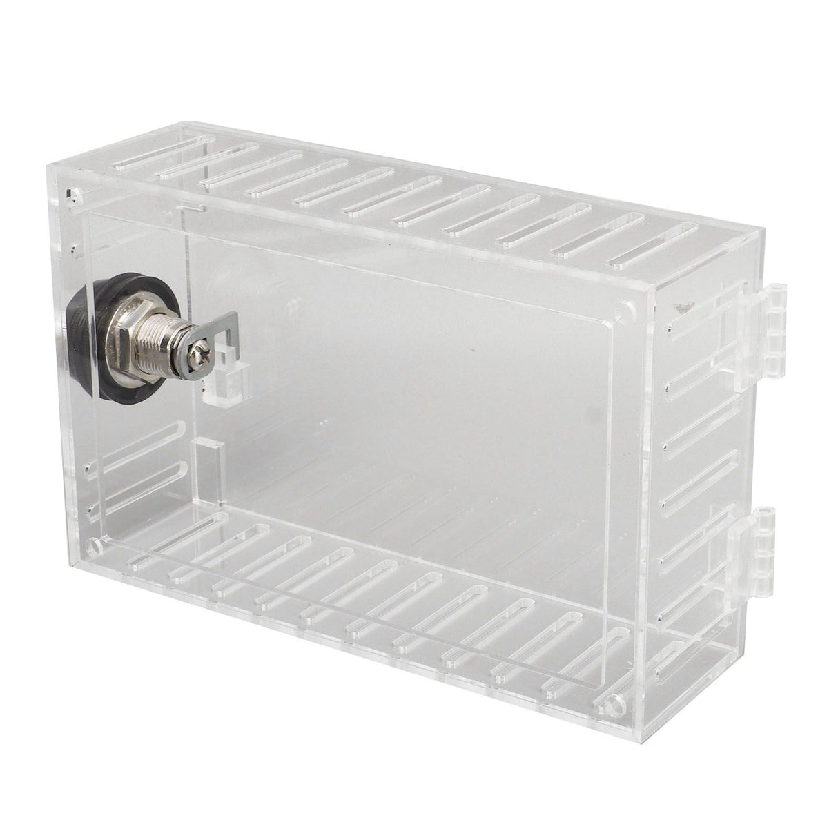 Thermostat Lock Box Universal Large Transparent Thermostat Protective Guard for Thermostat On Wall Coded Lock