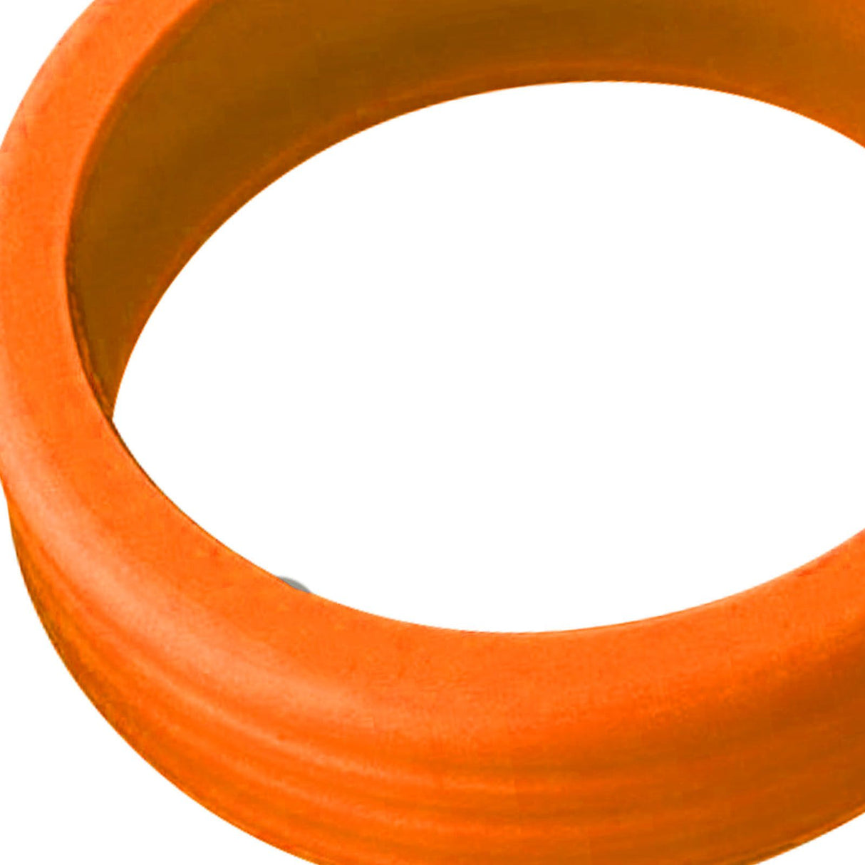 8PCS Luggage Suitcase Wheels Covers Noise Canceling Shock Absorbing Trolley Case Silicone Caster Protection Cover Orange