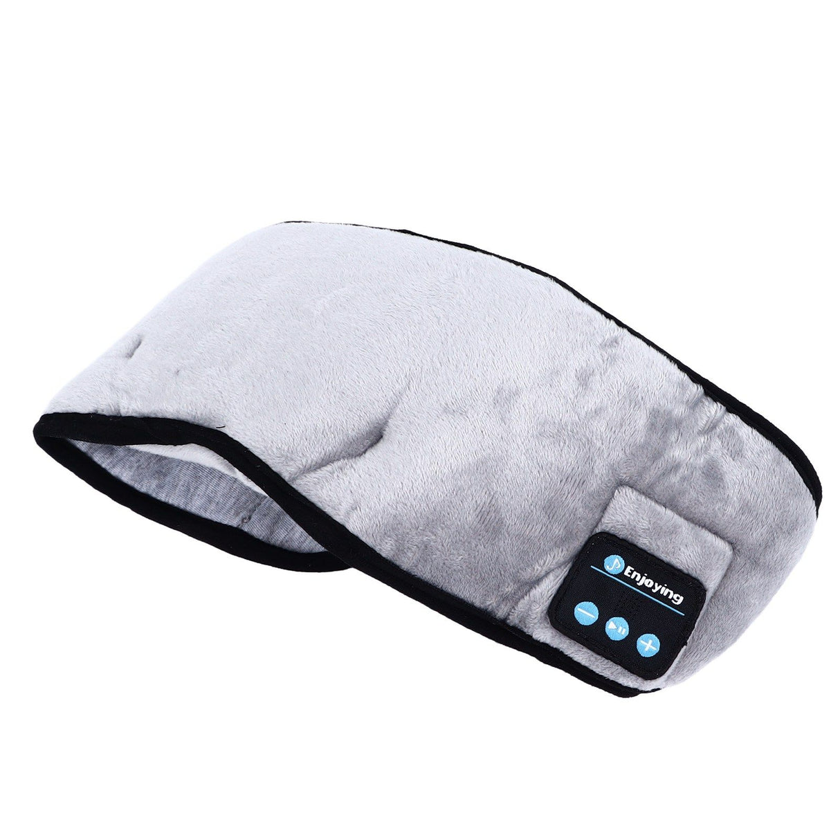 Bluetooth Sleep Eye Patch for Men Women Soft Wireless Sleeping Headphone Eye Cover for Airplane Travel Meditation Grey