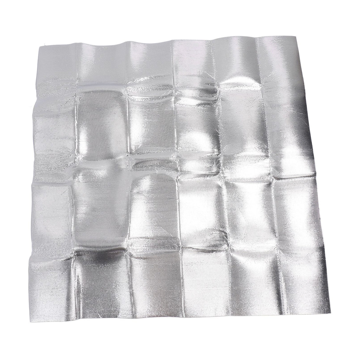 Attic Fan Seal Cover PE and Aluminum Efficient Insulation Film Dustproof Attic Vent Insulation Cover for Home 129x129cm/50.79x50.79in