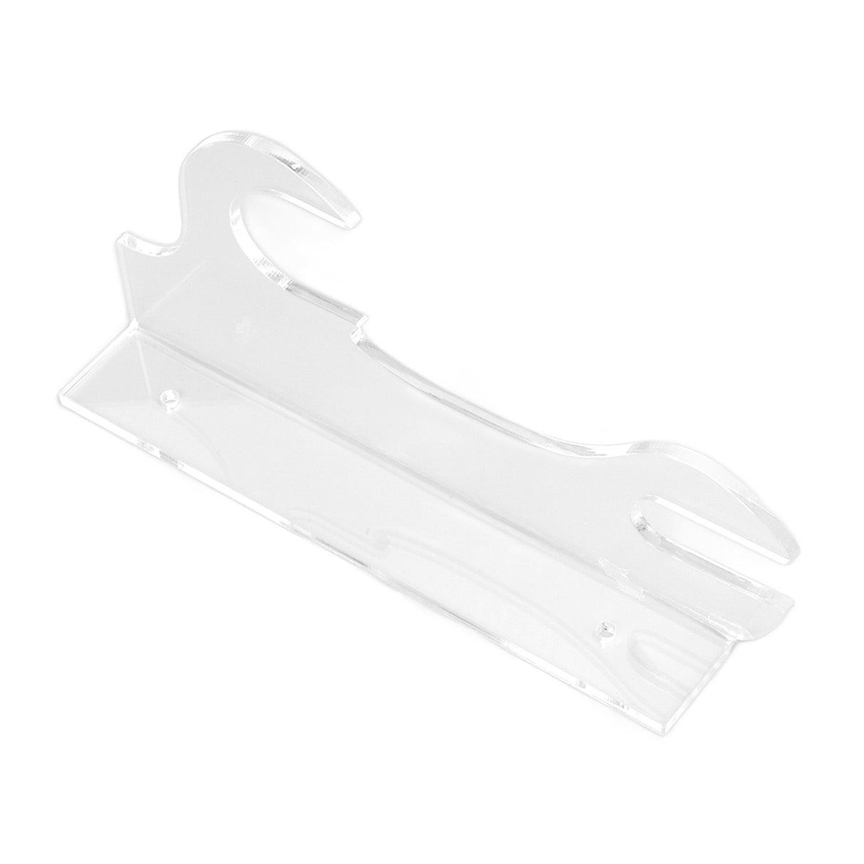 2 Pcs Samurai Knife Holder Wall Mounted Samurai Sword Holder Sword Wall Display Rack Transparent