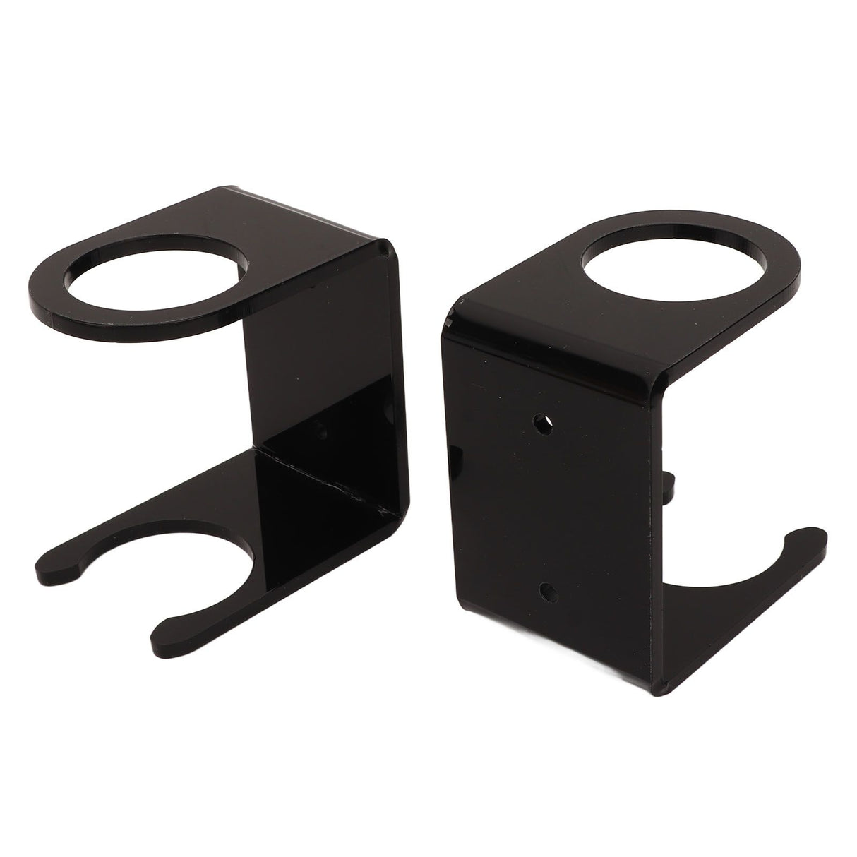 2PCS Baseball Bat Wall Stand Acrylic Wall Mounted Ball Holder Rack Baseball Bat Display Shelf for Home Stadium Office Collection Black