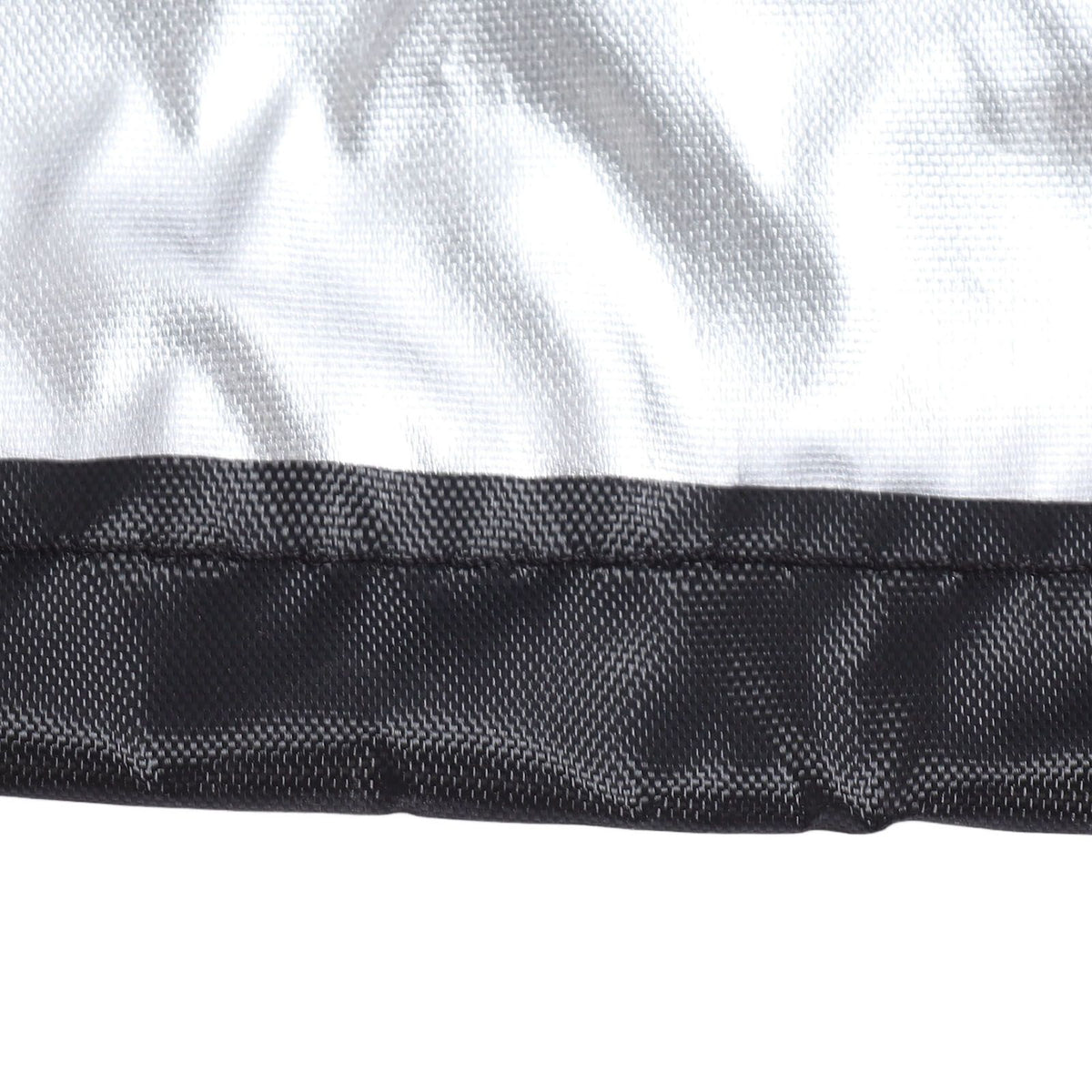 Outdoor Chair Cover Black Oxford Cloth Waterproof Wind Dust UV Proof Furniture Cover with Buckle Adjustable Drawstring