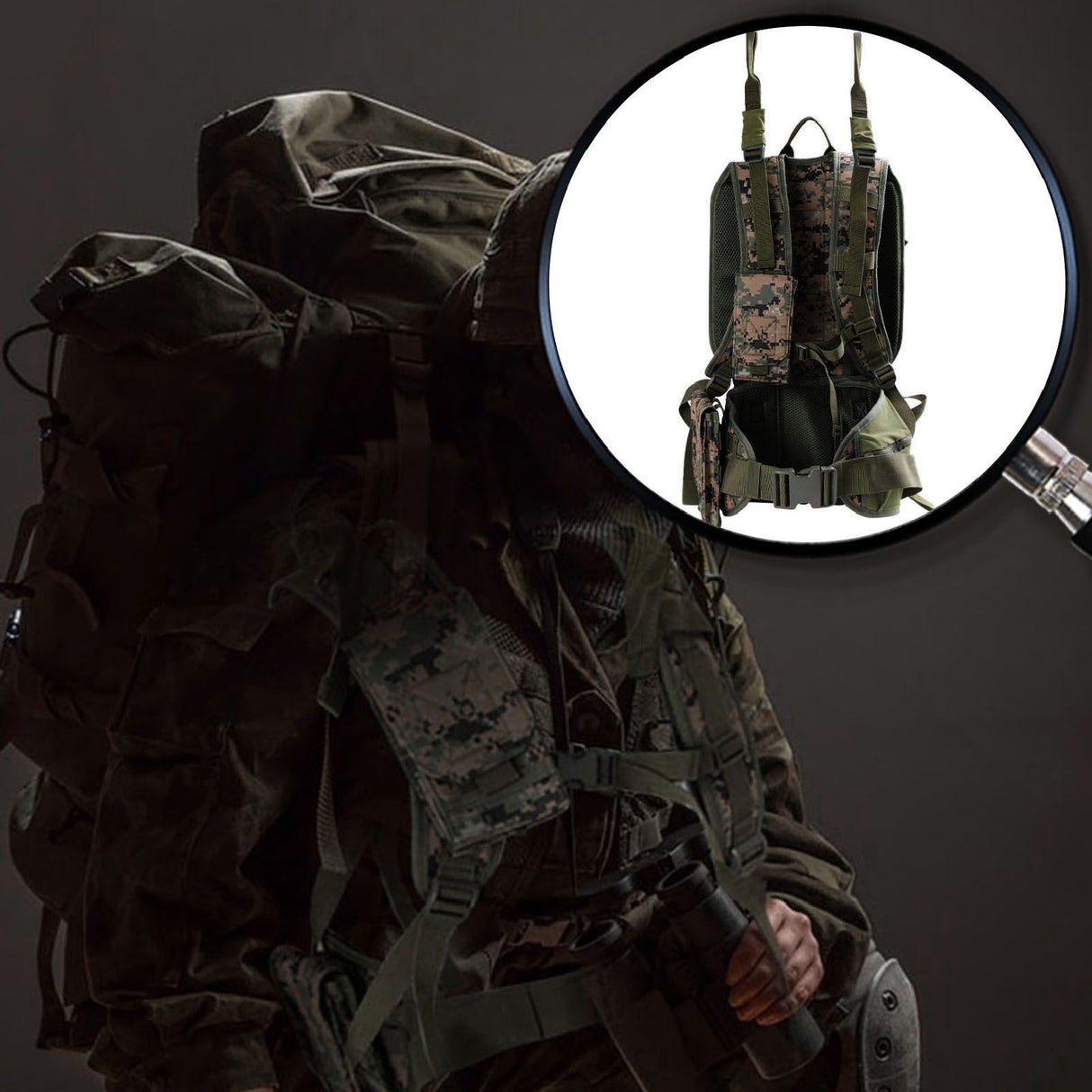 Tree Stand Backpack Oxford Cloth Lightweight Universal Tree Stand Carrier Transport System for Hunting