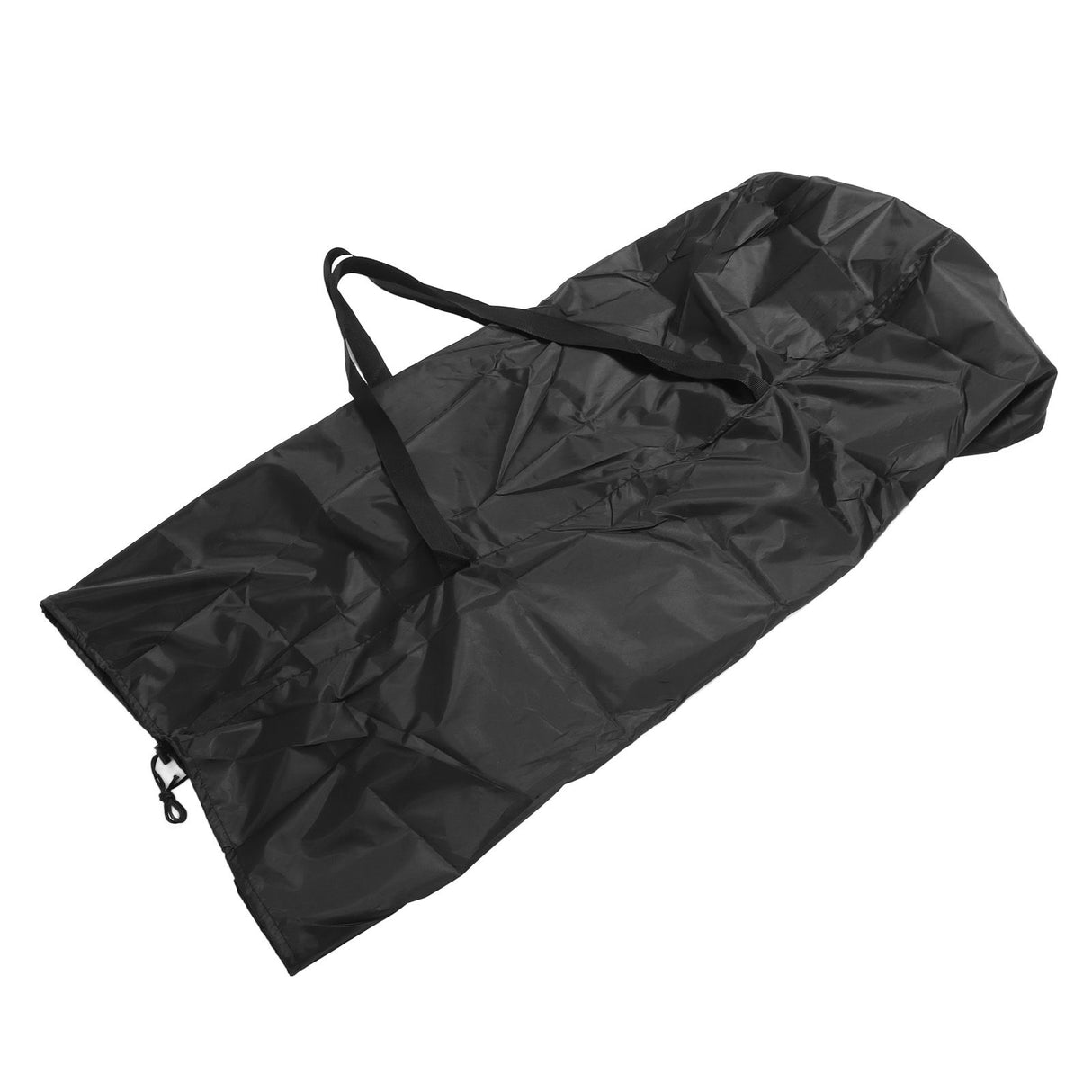 Canopy Carrying Storage Bag Waterproof Tent Bag with 2 Handles Bottom Opening UV Resistant Travel Sports Equipment Bag Black 140x34x44cm / 55.1x13.4x17.3in