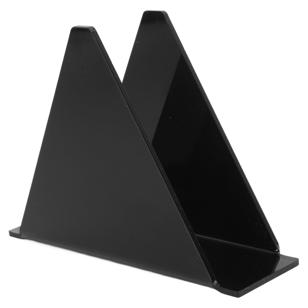 Napkin Holders for Tables Acrylic Farmhouse Napkins Holder Upright Vertical Dining Table Napkin Dispenser for Kitchen Black