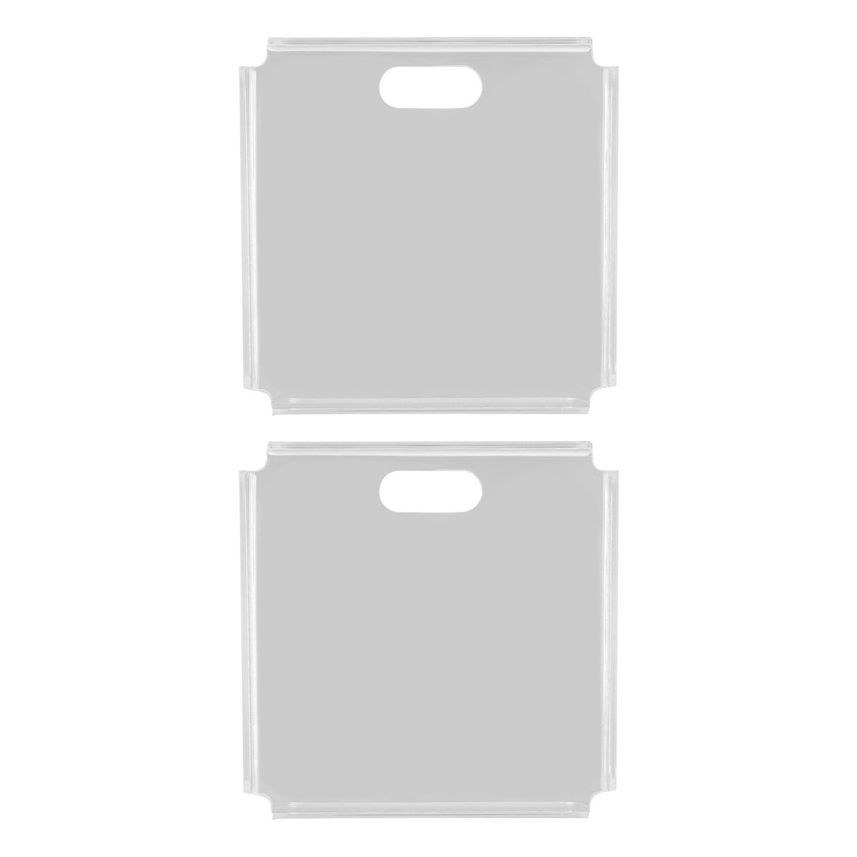 2pcs Small Speaker Wall Shelf Acrylic Adhesive Multi Angle Adjustment Space Saving Security Cameras Floating Shelf for Home Office