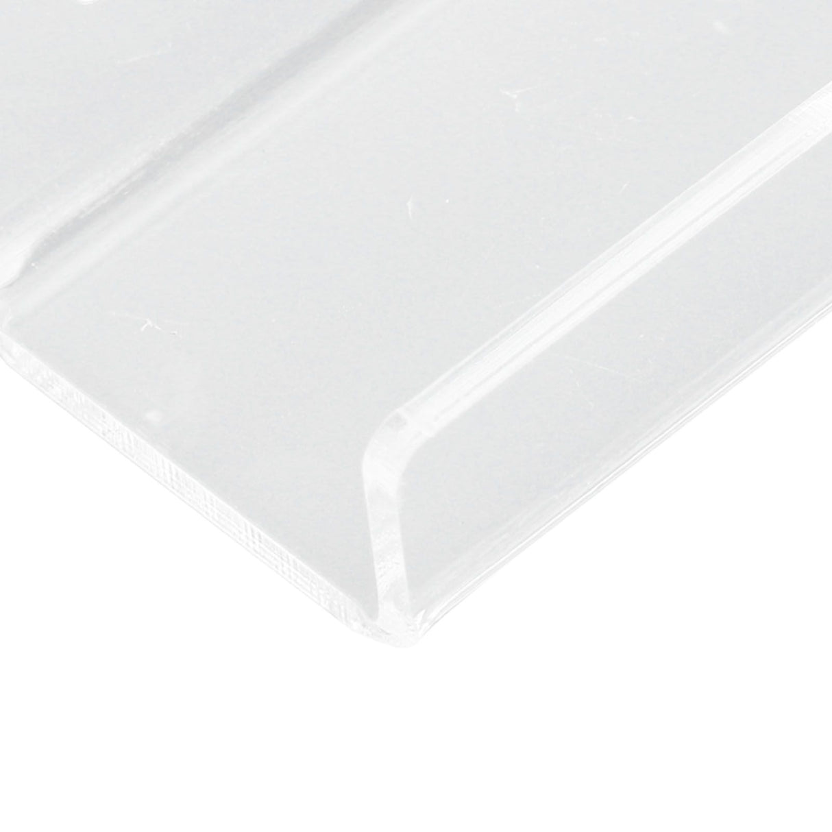 6Pcs Wall Mount Vinyl Record Shelf Clear Clear Acrylic Record CD Storage Rack Floating Wall Shelves for Bathroom Bedroom Living Room Kitchen