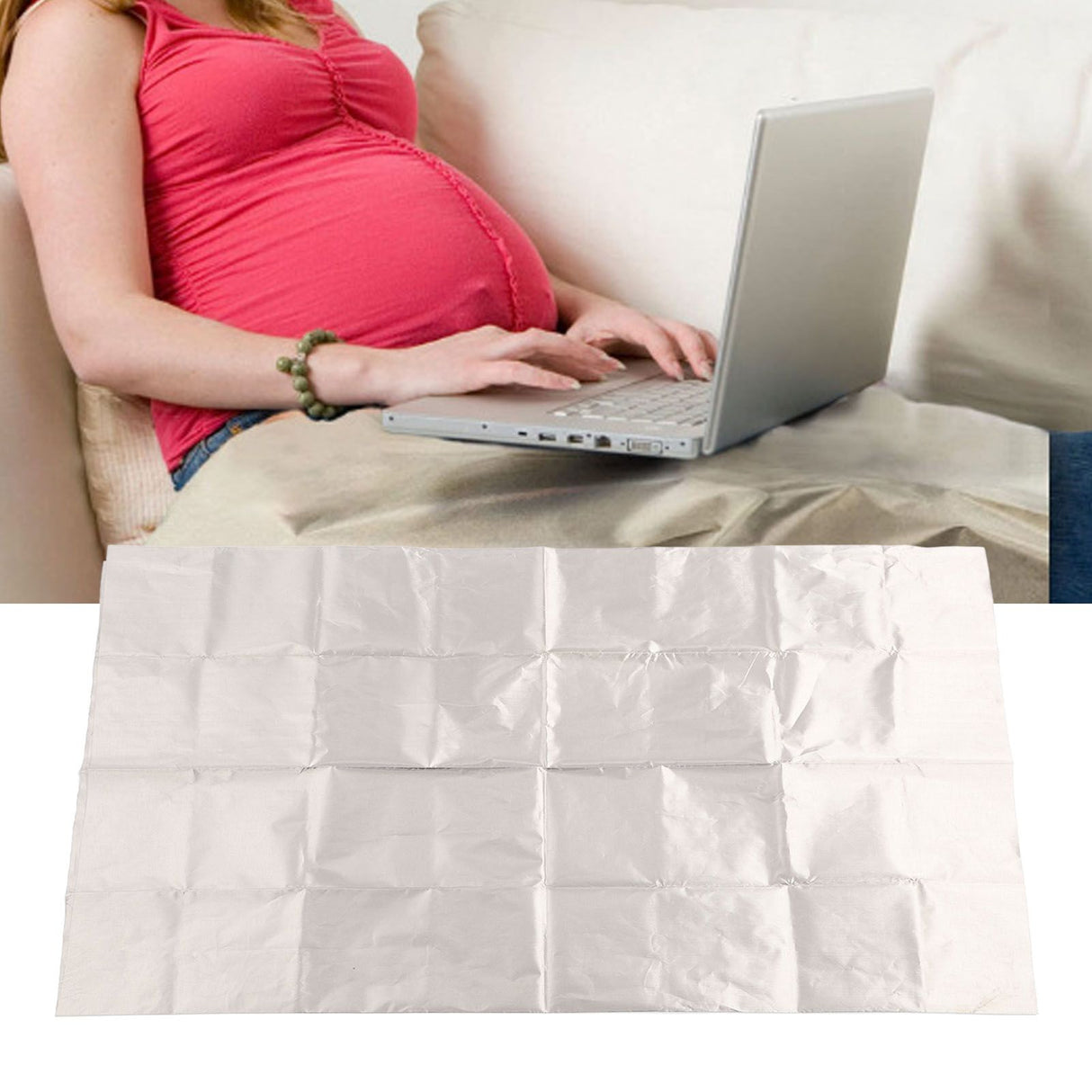EMF Blocking Fabric EMF Shielding Fabric Radiation Protection Fabric For Isolating Signal Radiation 1.1x1m