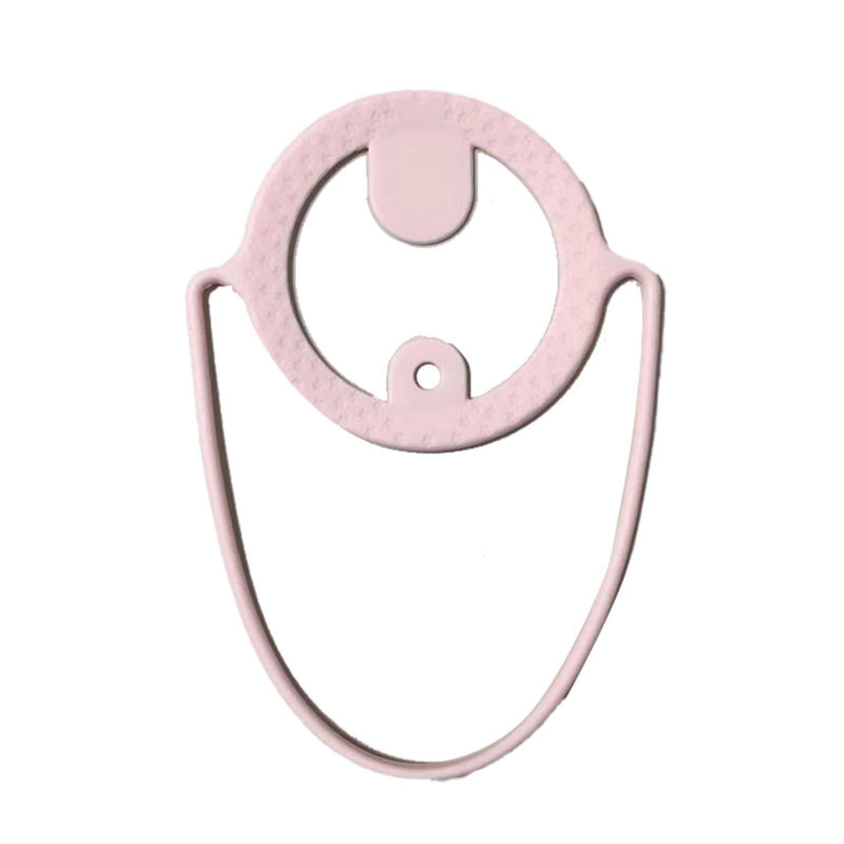 Silicone Coffee Carrier Reusable Portable Beverage Drink Cup Carrier Holder for Outdoor Travel Pink