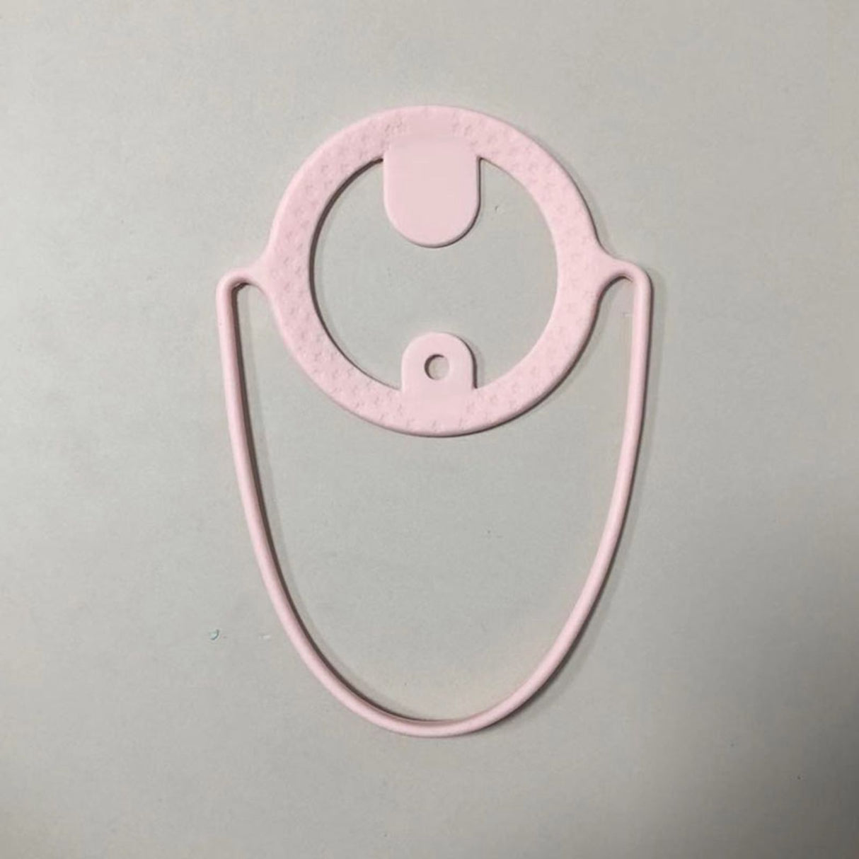 Silicone Coffee Carrier Reusable Portable Beverage Drink Cup Carrier Holder for Outdoor Travel Pink