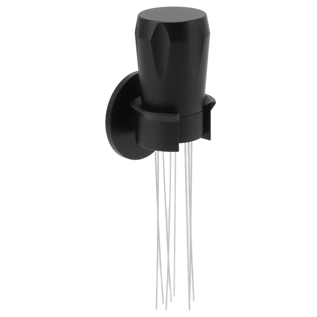Coffee Distribution Tool Non Stick Black Aluminum Alloy Stainless Steel Coffee Stirring Tamper for Coffee Making