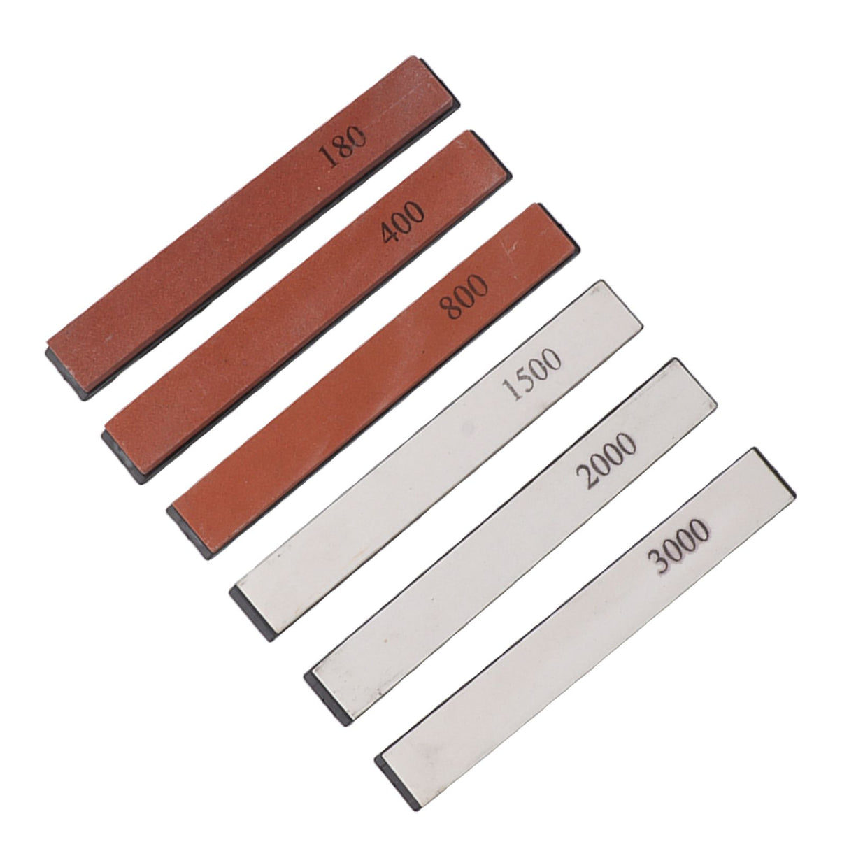 6pcs Knife Sharpener Stone Professional Built in Base Angle Guide Knife Grindstone for Knives Scissors