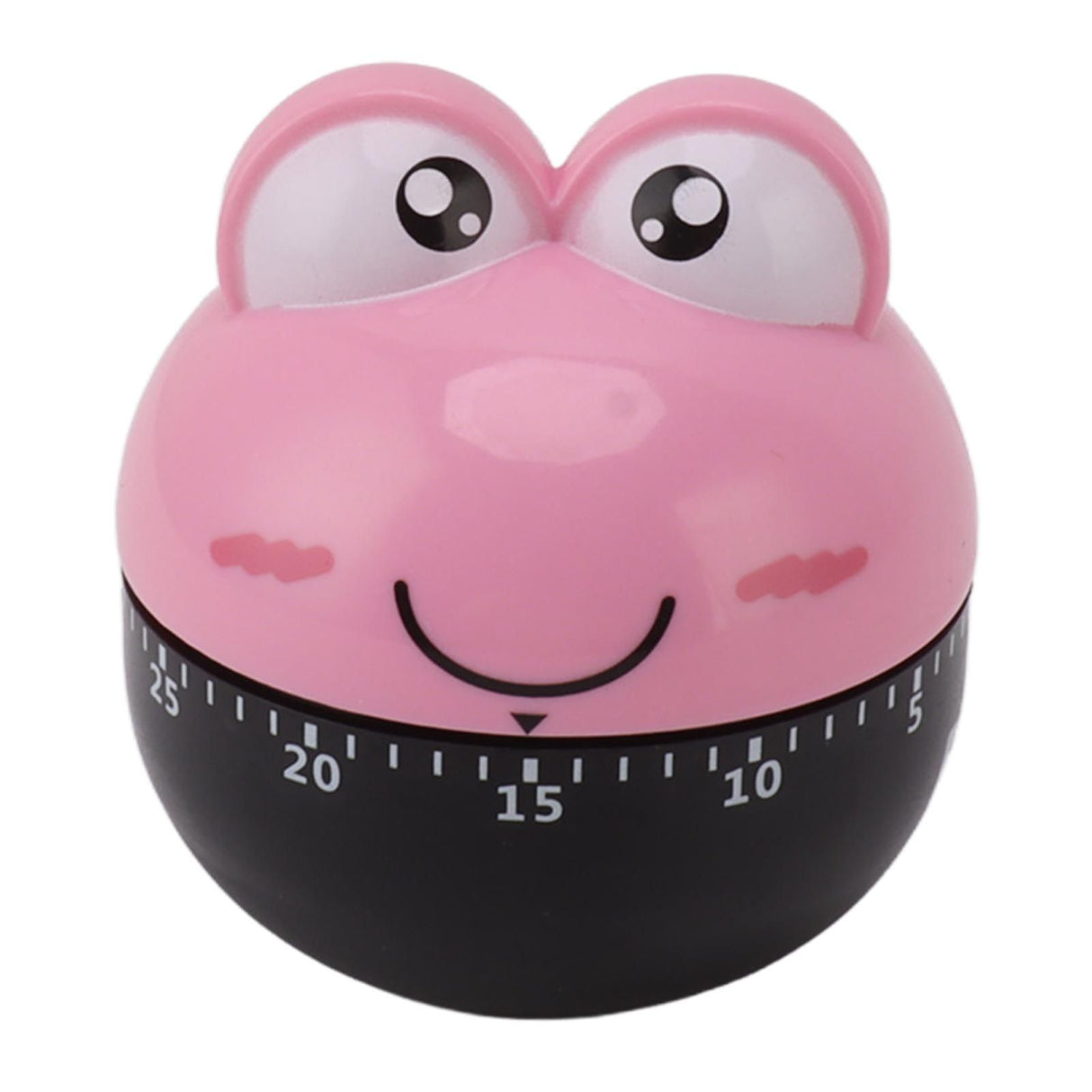Cartoon Machinery Timer High Accuracy Adjustable 60 Minutes Mechanical Kitchen Cooking Timer for Kitchen Study Pink