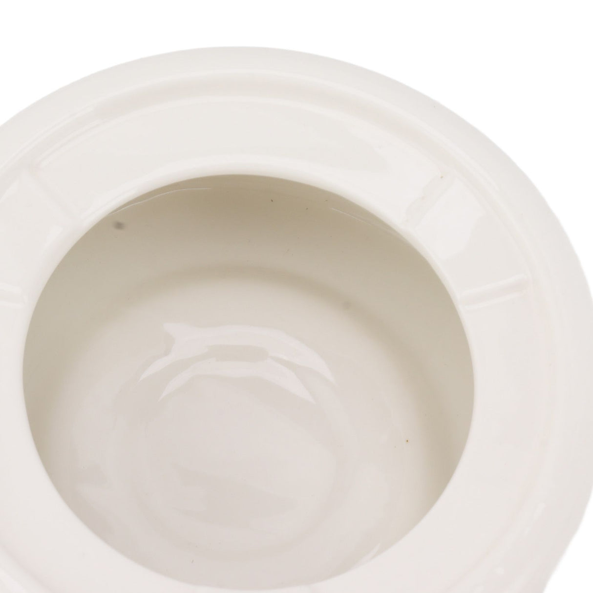 Ceramic Tea Pot Warmer with 11.8cm Gold Gasket Circular Concave Tea Kettle Heating Base for Home Kitchen Countertops
