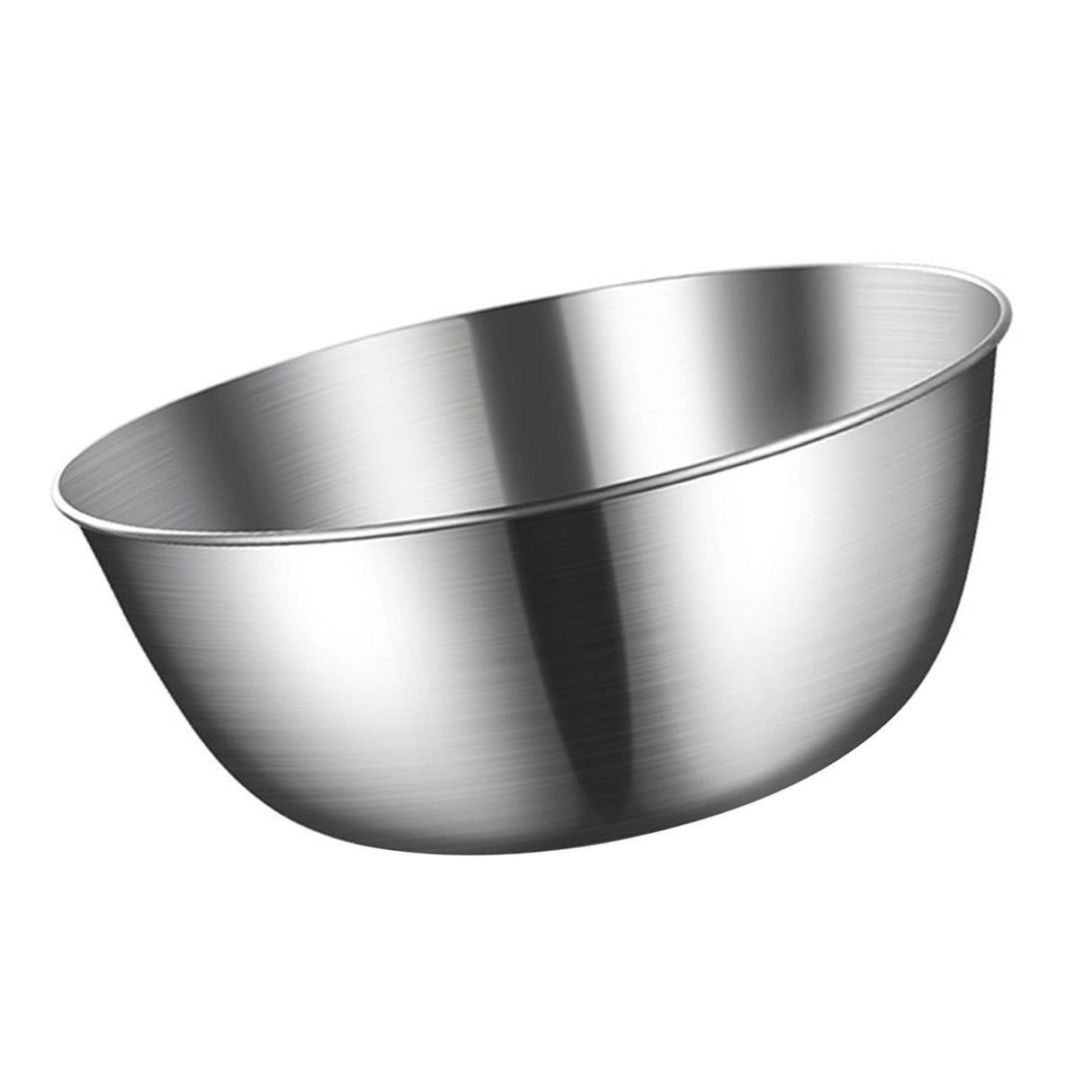 Mixing Bowl Large Capacity Thickened Stainless Steel Baking Cooking Basin for Kitchen 28x12cm/11x4.7in 5500ml
