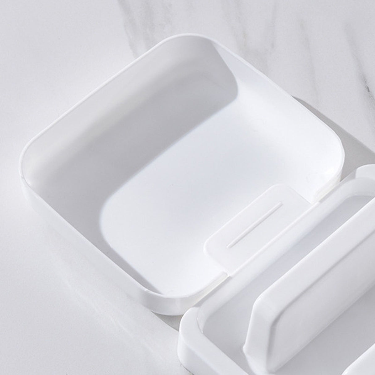 Multifunctional Kitchen Storage Rack Kitchen Countertop Cutting Board Pot Cover Chopsticks Forks Spoons Holder Pearl White