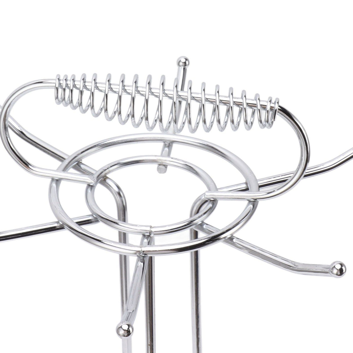 Cooking Utensils Holder Stainless Steel Multifunctional Kitchen Countertop Cooking Utensil Hanging Organizer Rack for Spoon Spatula Soup Ladle Type 2