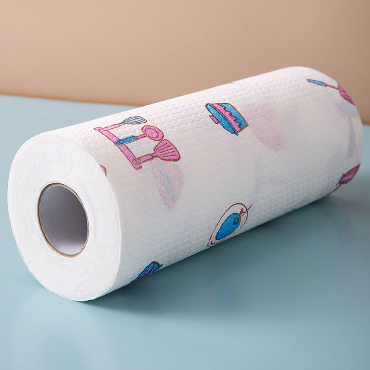 50 PCS Kitchen Paper Towels Wet Dry Use One Time Use Polyester Dish Paper Towels for Dishes Pots