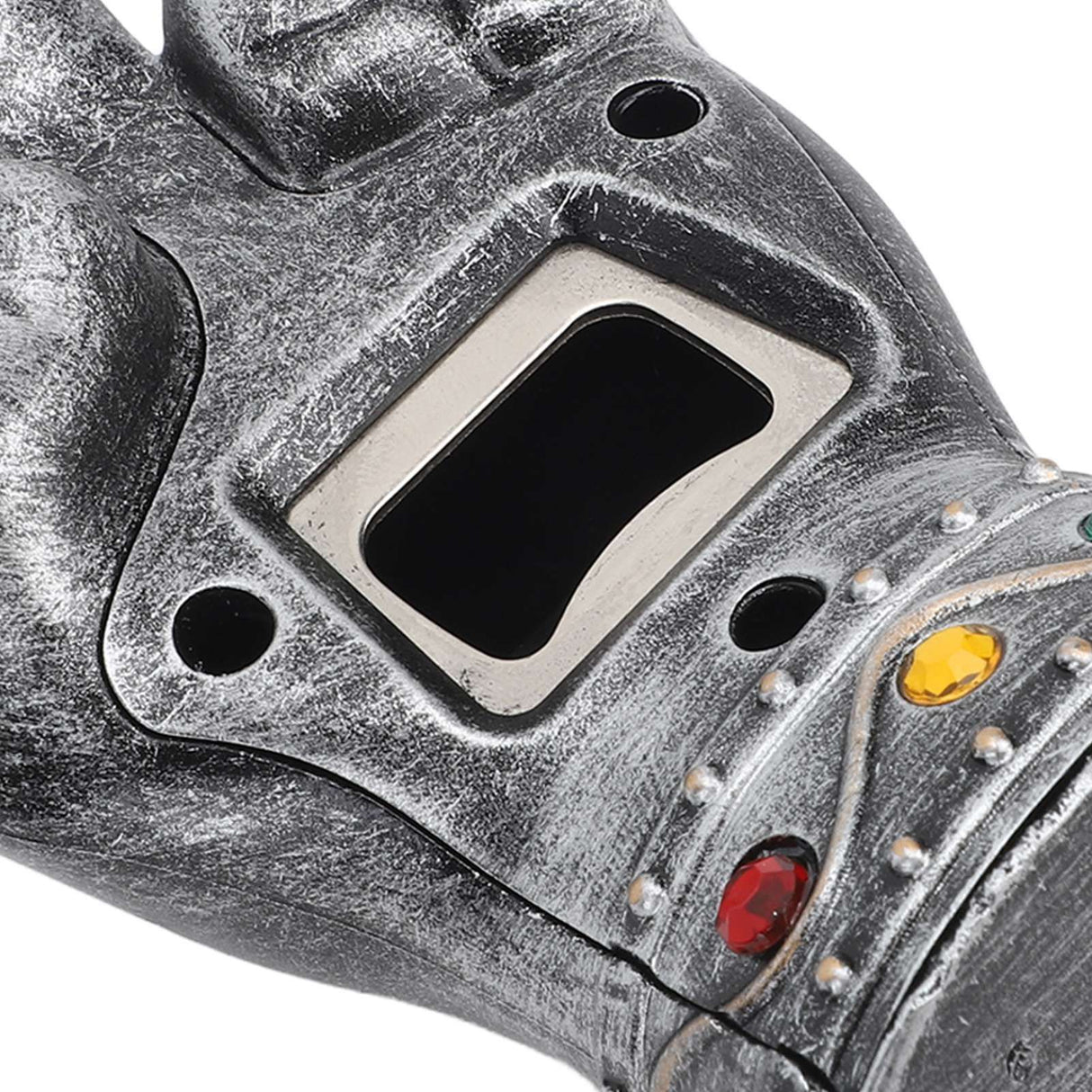 Fist Beer Opener Cool Middle Finger Shape Portable Fist Beer Bottle Opener for Men Husband Dad Grandpa Boyfriend Silver