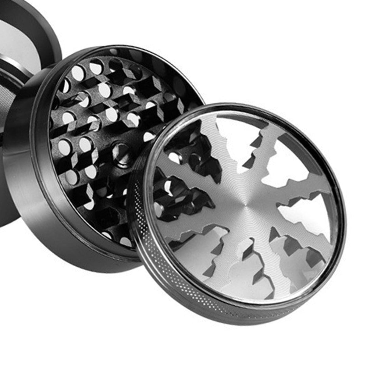Manual Spice Grinder Small Portable Zinc Alloy Herb Grinder for Household Kitchen Restaurant